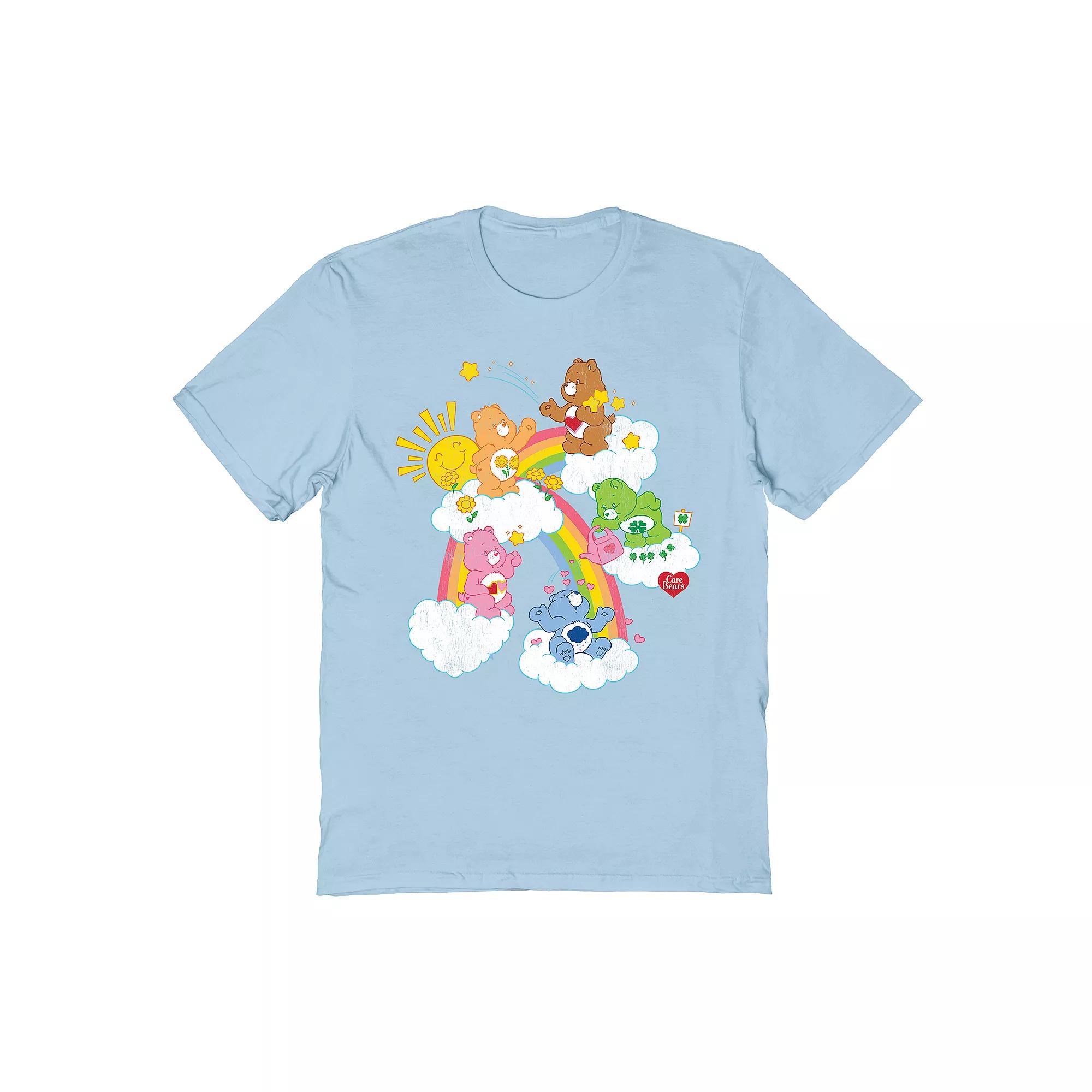 Men's Care Bear T-Shirt, Size: Medium, Light Blue Product Image
