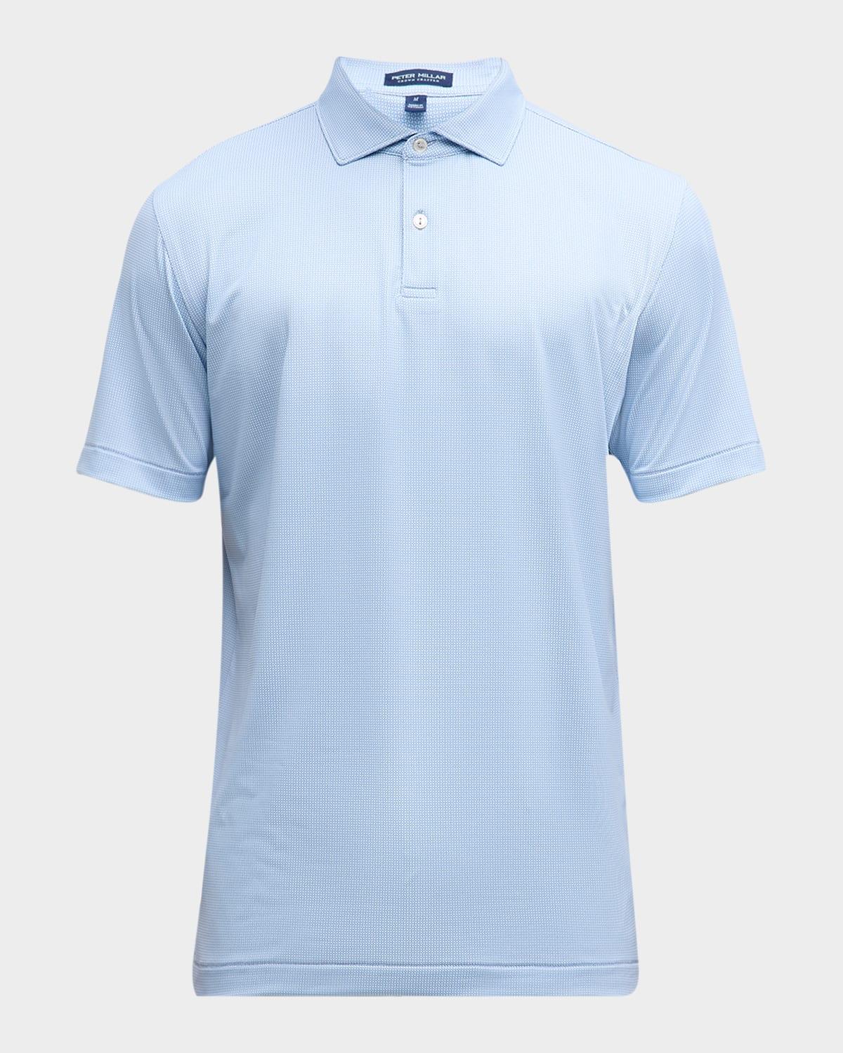 Mens Delancey Dot Performance Polo Shirt Product Image