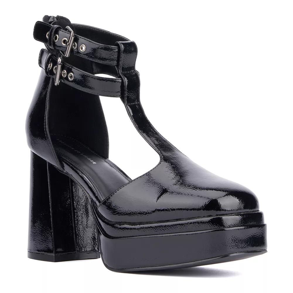 Women's Fashion to Figure Maria Platform Wide-Width Heels,  Product Image