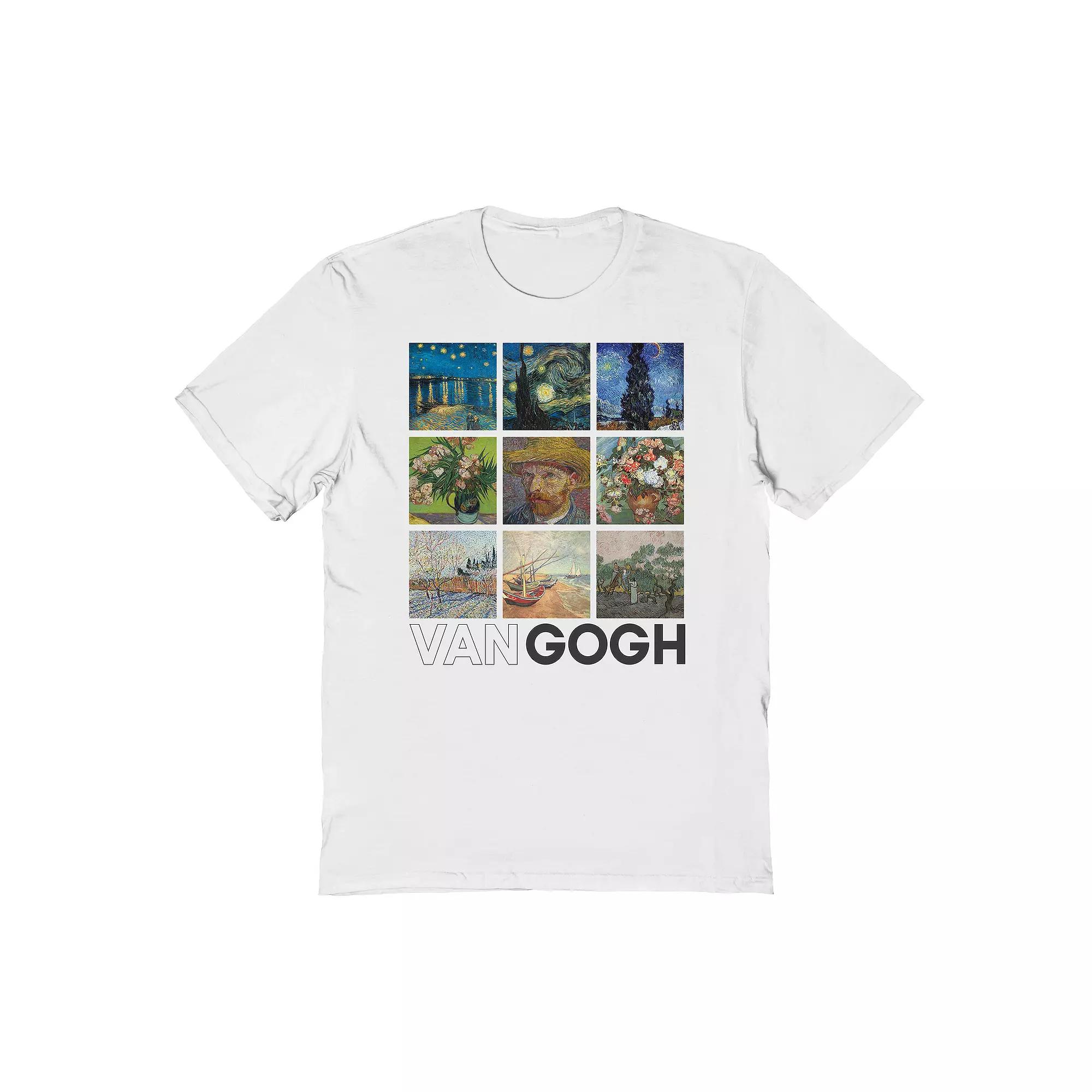 Mens Van Gogh Art vs Artist Graphic Tee Product Image