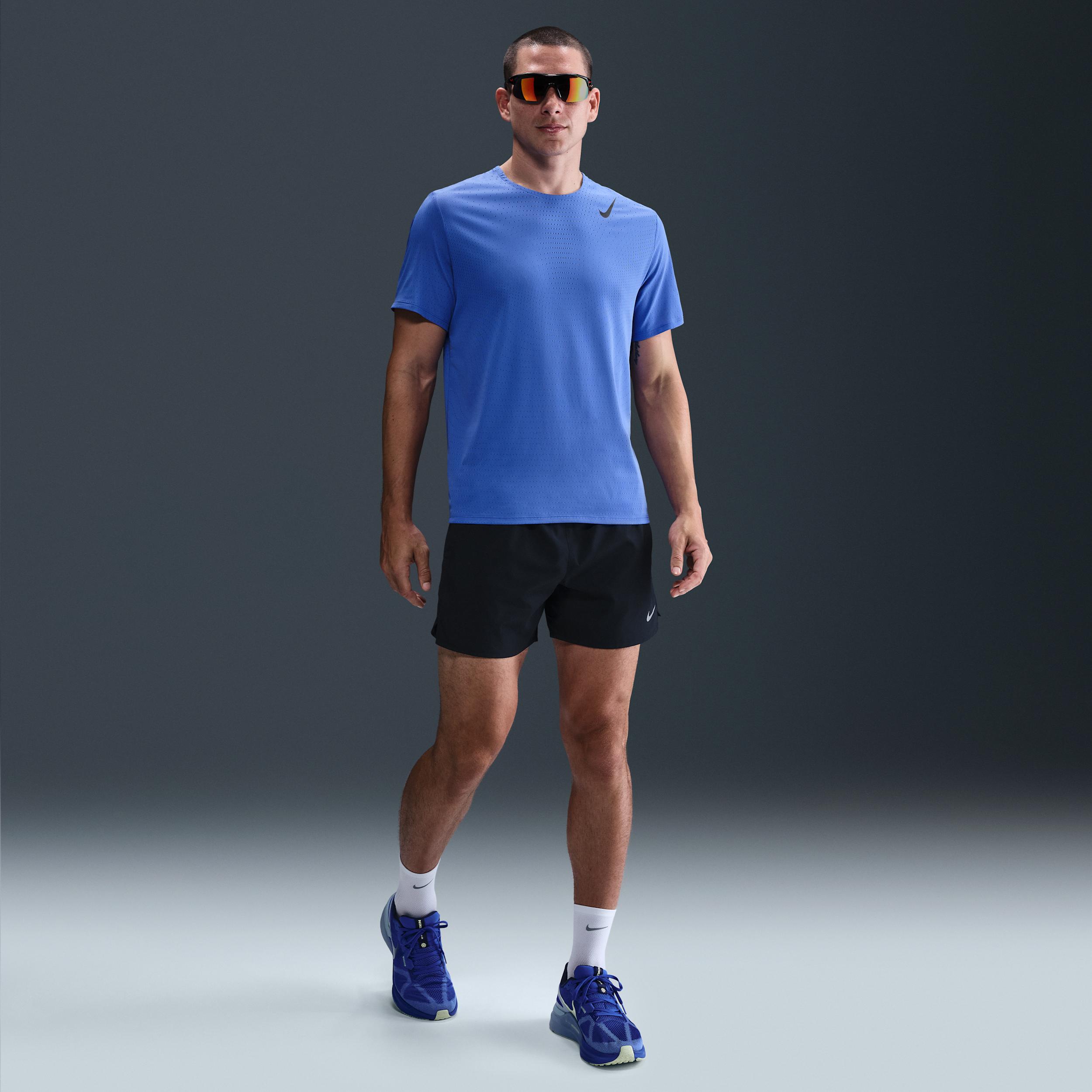 Nike Mens AeroSwift Dri-FIT ADV Short-Sleeve Running Top | HJ3377-411 Product Image