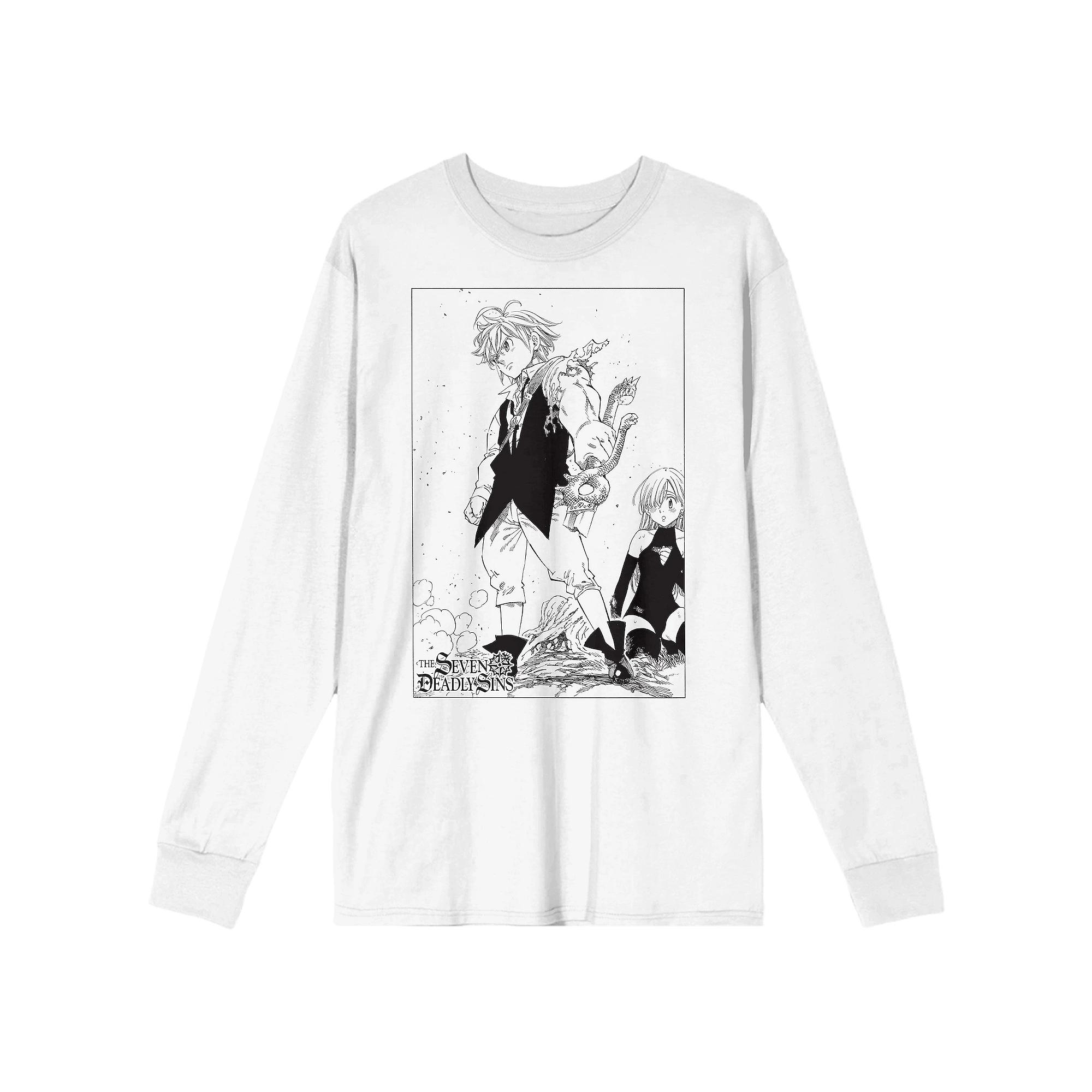 Men's Seven Deadly Sins Restored Power Long Sleeve Graphic Tee,  Product Image