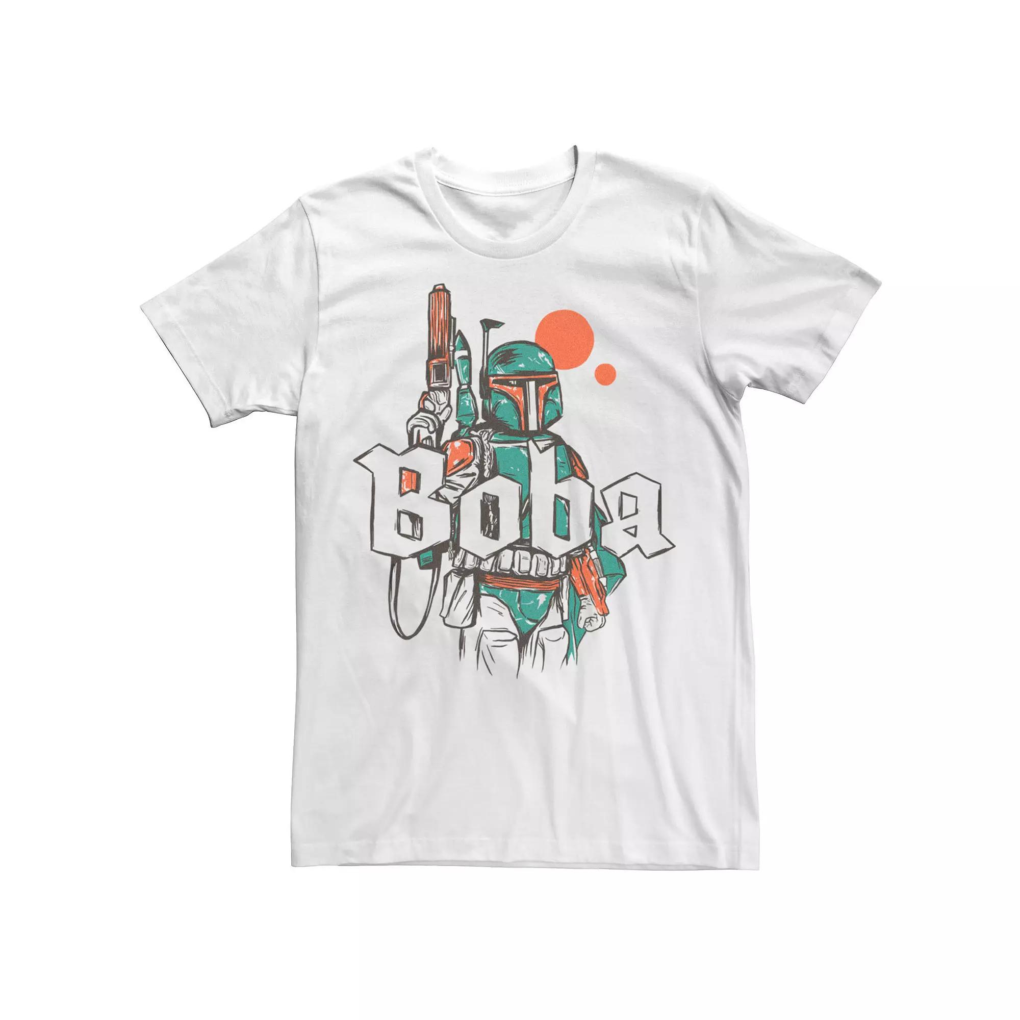 Men's Star Wars Boba Drawing Tee,  Product Image