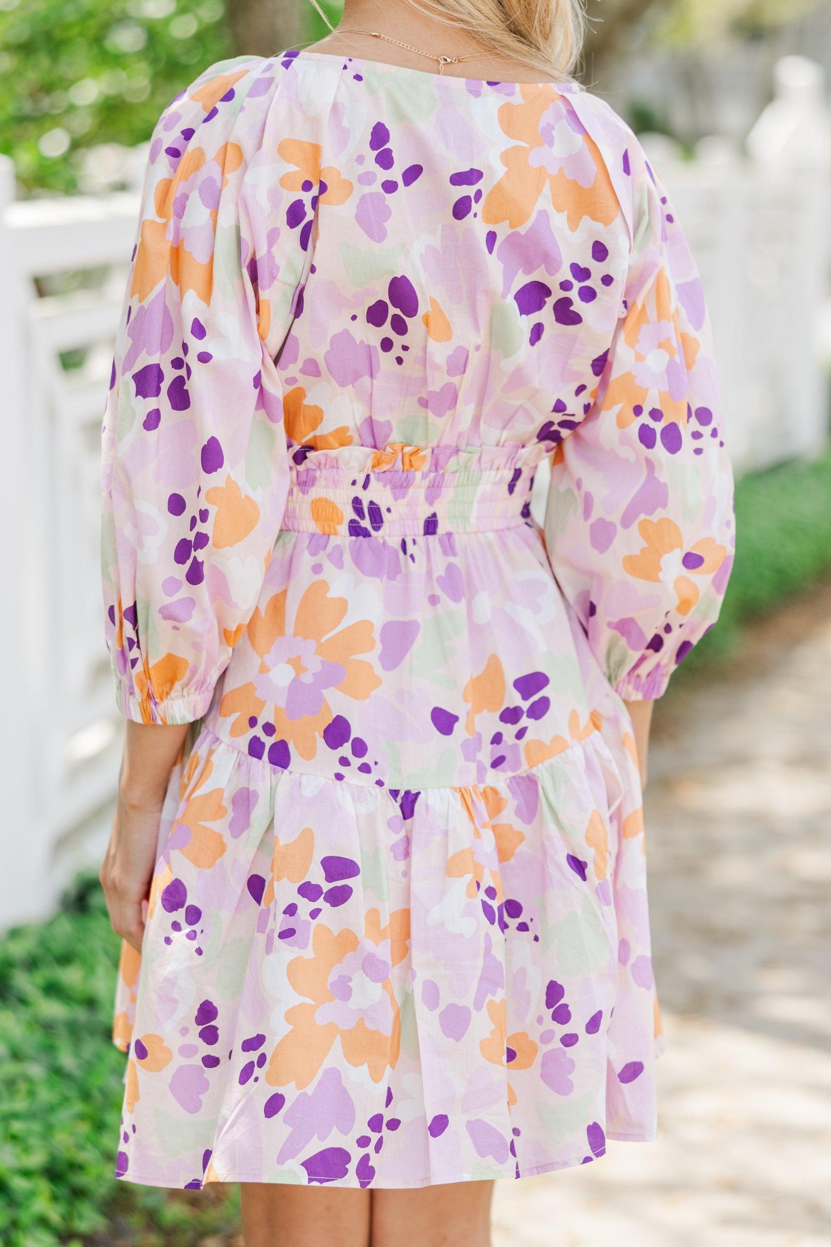 Pinch: Summer Dreaming Pink Abstract Dress Female Product Image