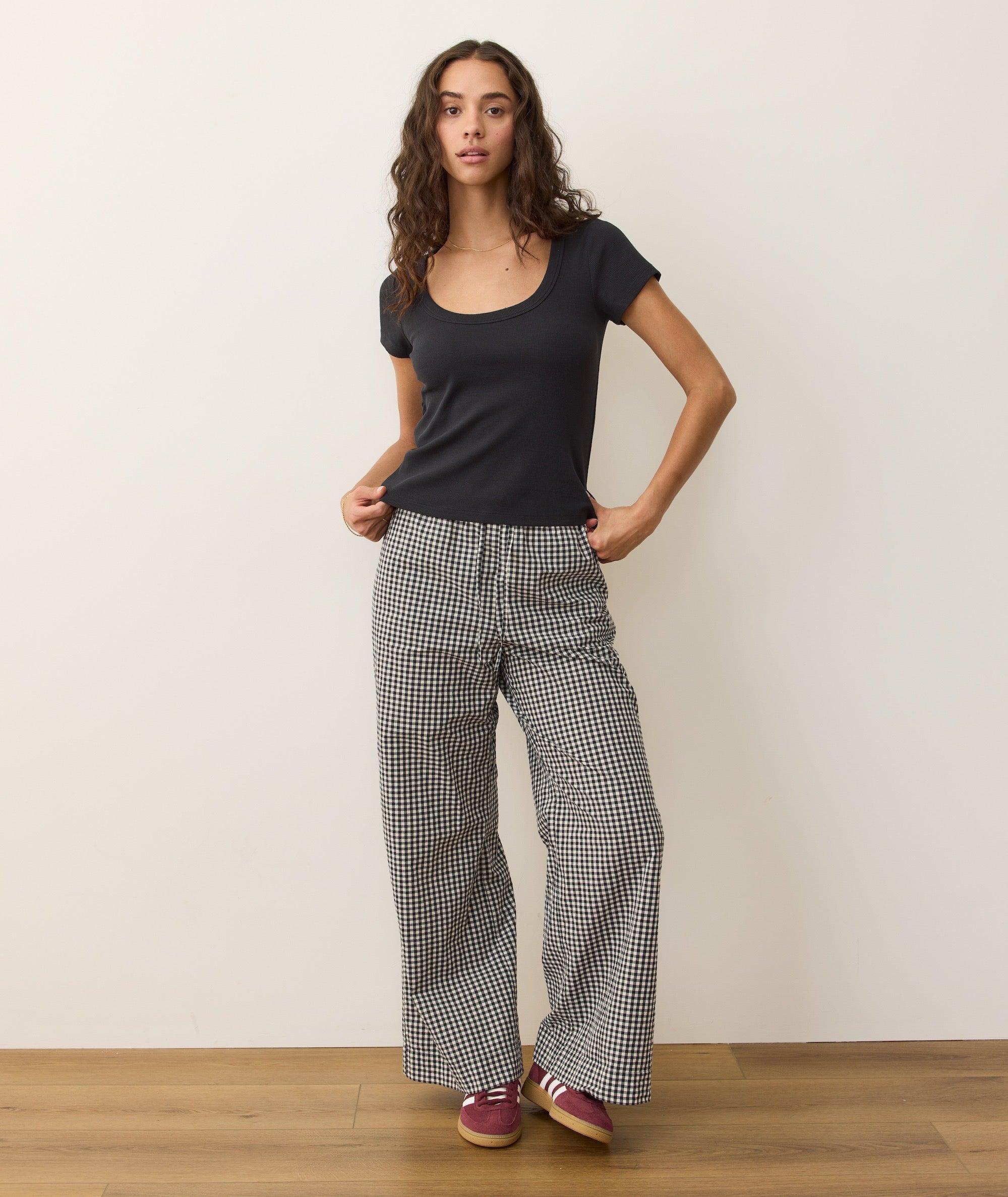 Lexi Rib Sun-In Scoop Tee Product Image