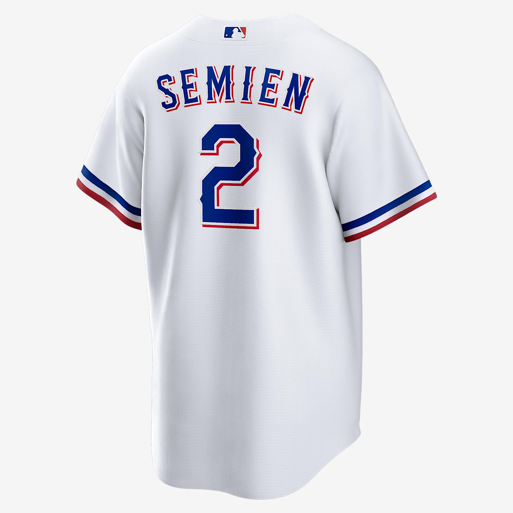 Marcus Semien Texas Rangers Nike Mens MLB Replica Jersey | T770TEWHTE7-002 Product Image