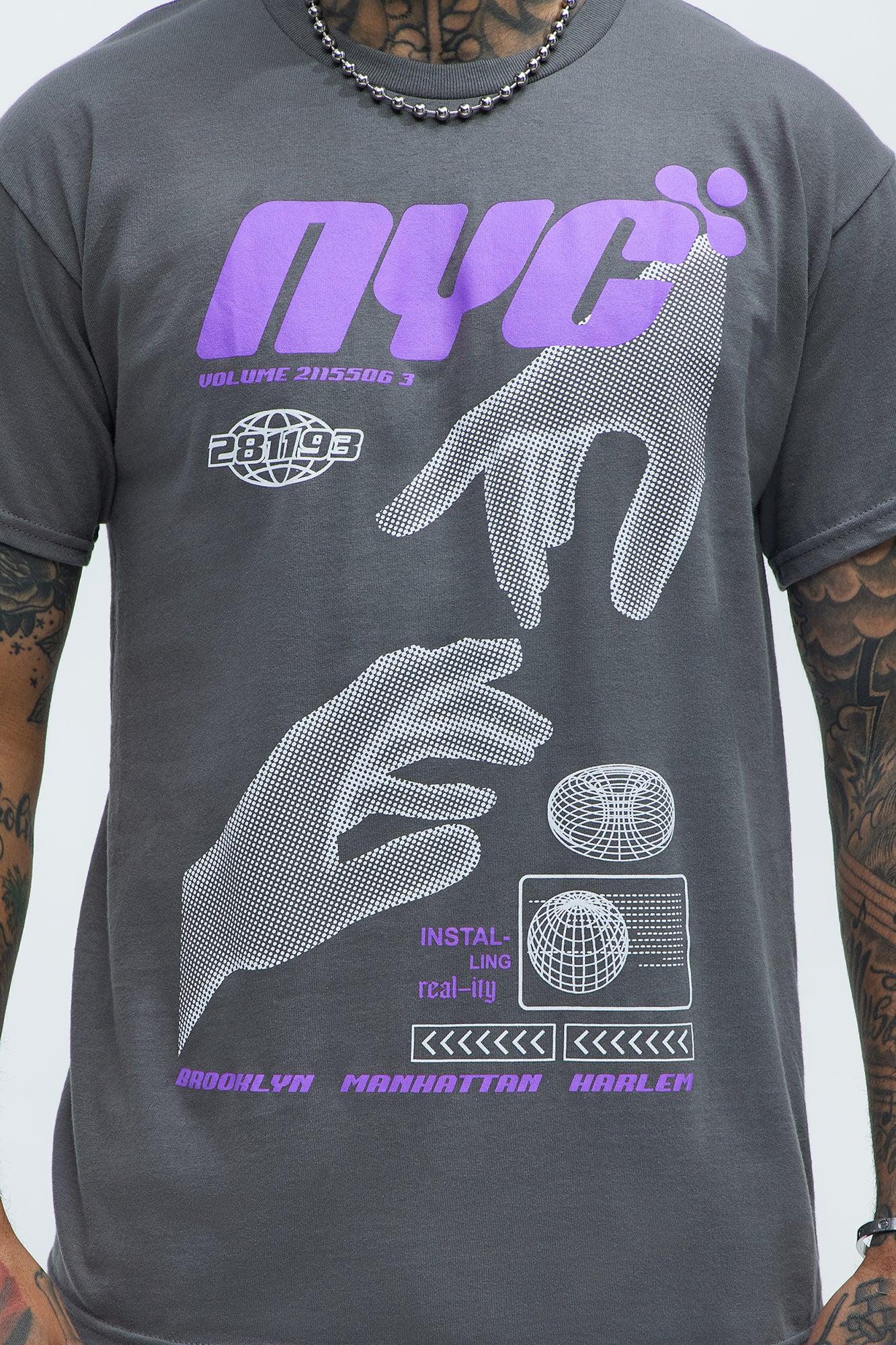 The Future NYC Short Sleeve Tee - Charcoal Product Image