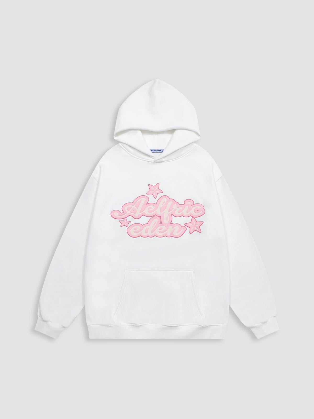 Aelfric Eden Oversized Star Graphic Hoodie Product Image