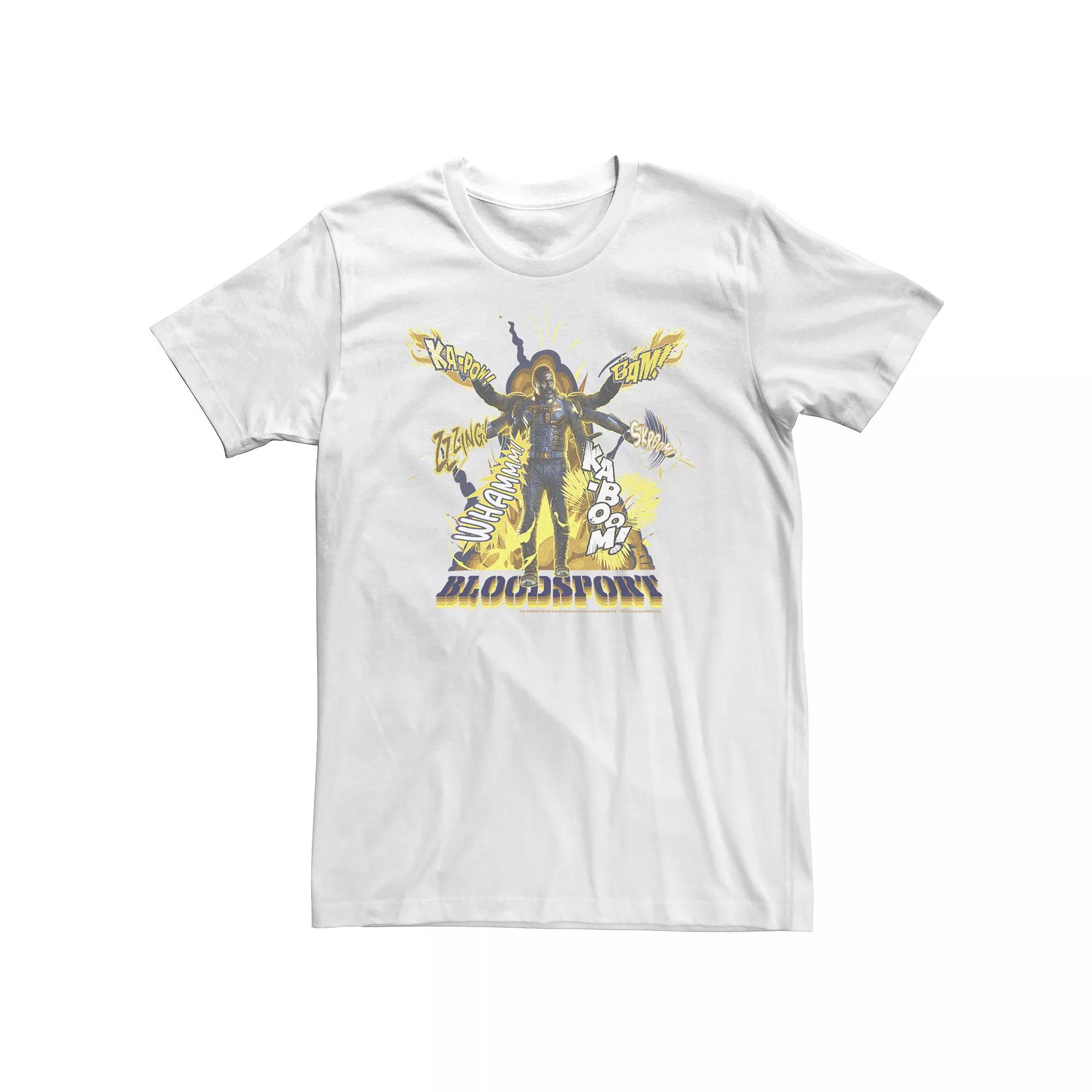Big & Tall DC Comics The Suicide Squad Bloodsport Kaboom Poster Tee, Men's,  Product Image