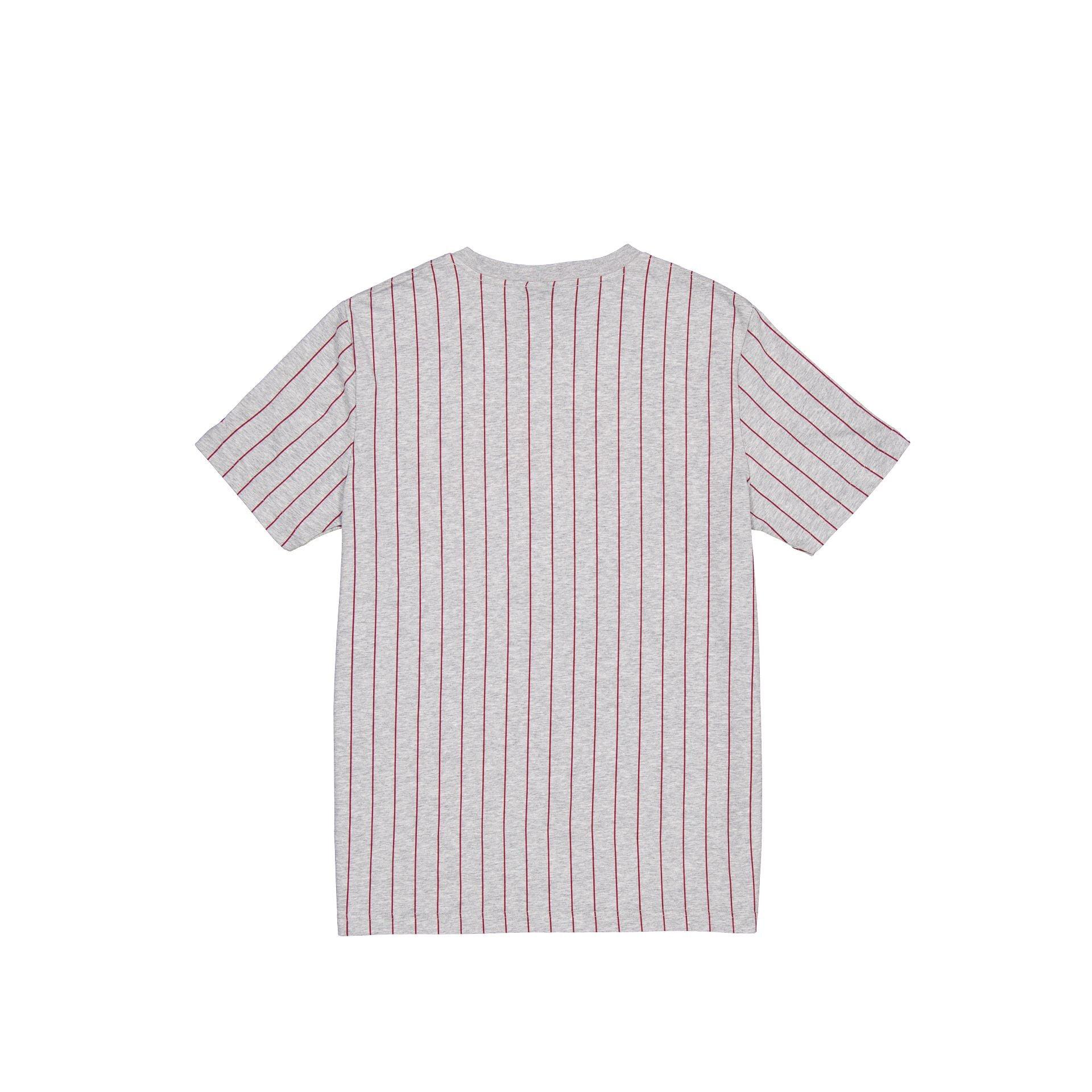 Philadelphia Eagles Throwback Gray Pinstripe T-Shirt Male Product Image