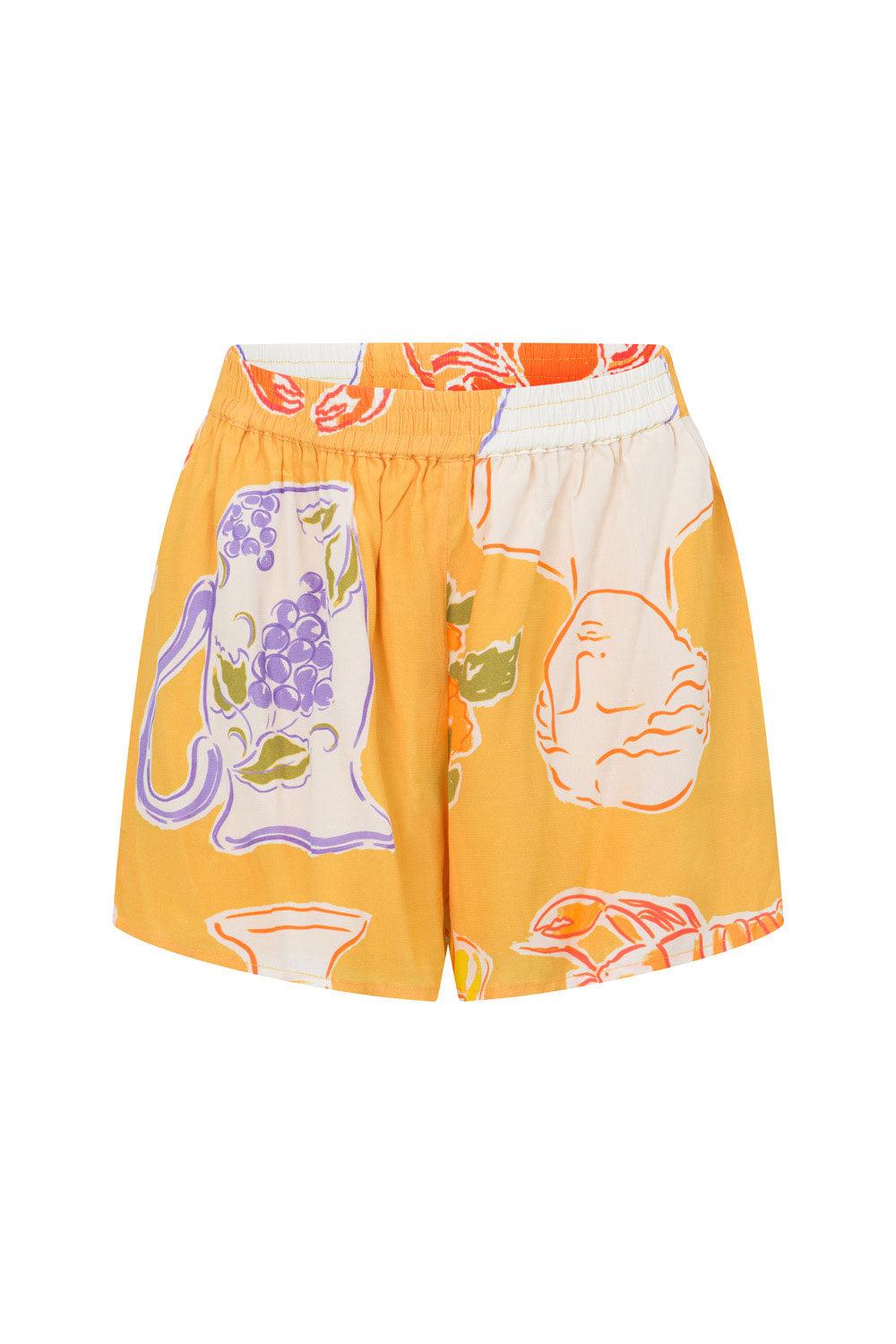 Thessy Shorts - Ciao Yellow Product Image