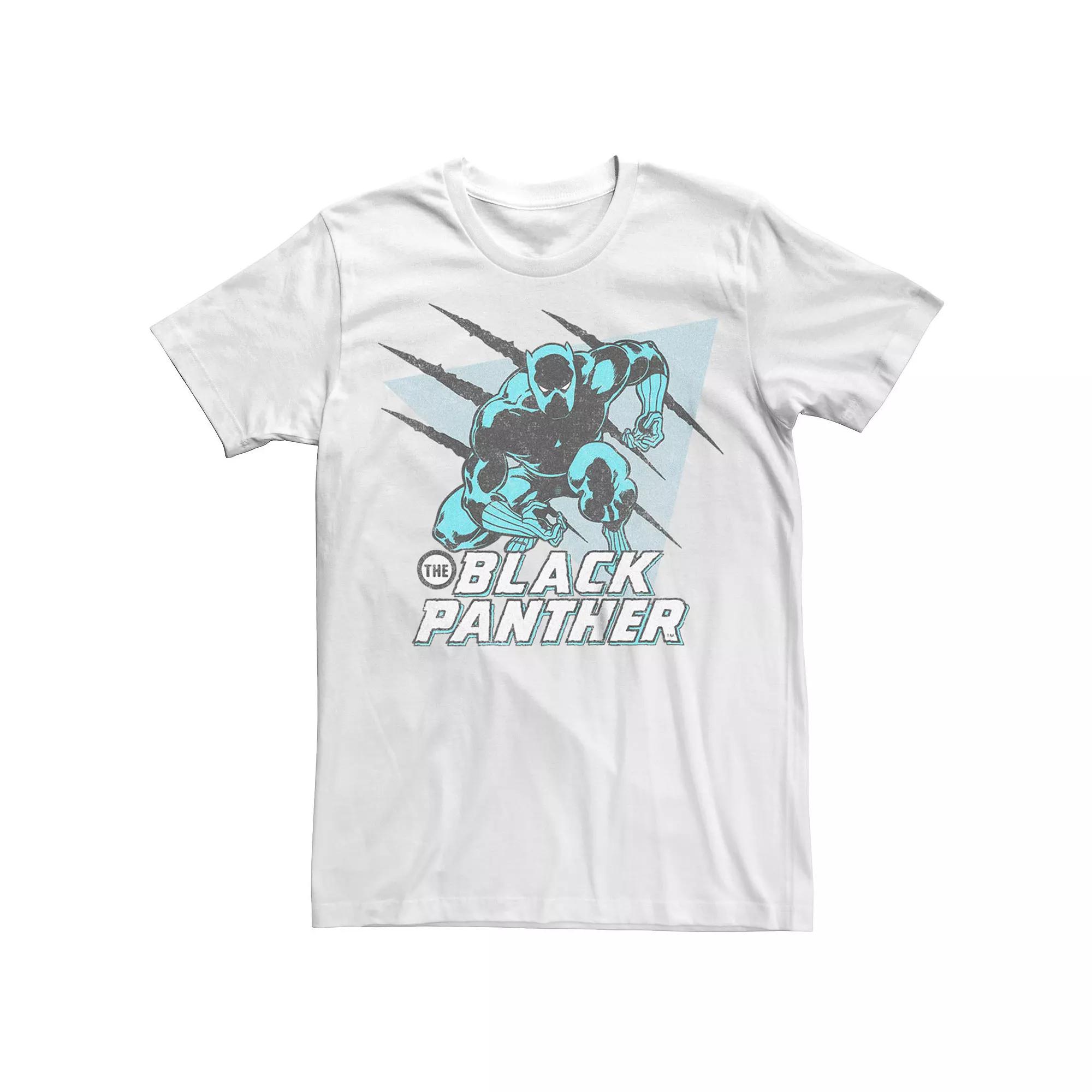 Men's Black Panther Scratches Pose Graphic Tee,  Product Image