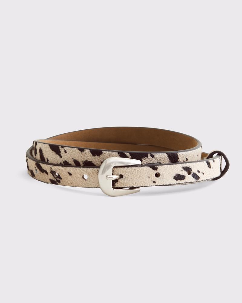 Cow Print Belt Product Image