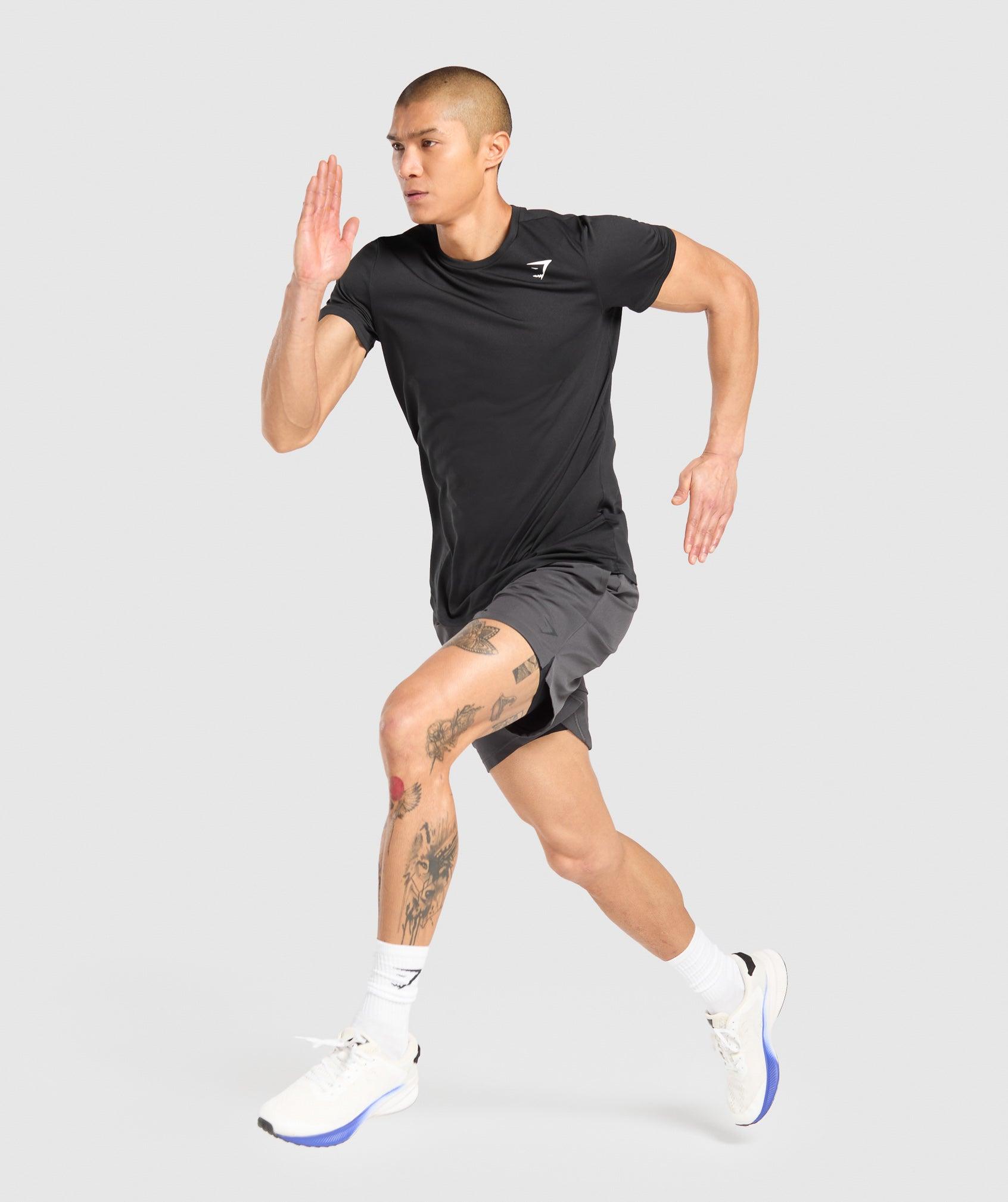 Gymshark Land to Water 6" Shorts - Asphalt Grey Male Product Image