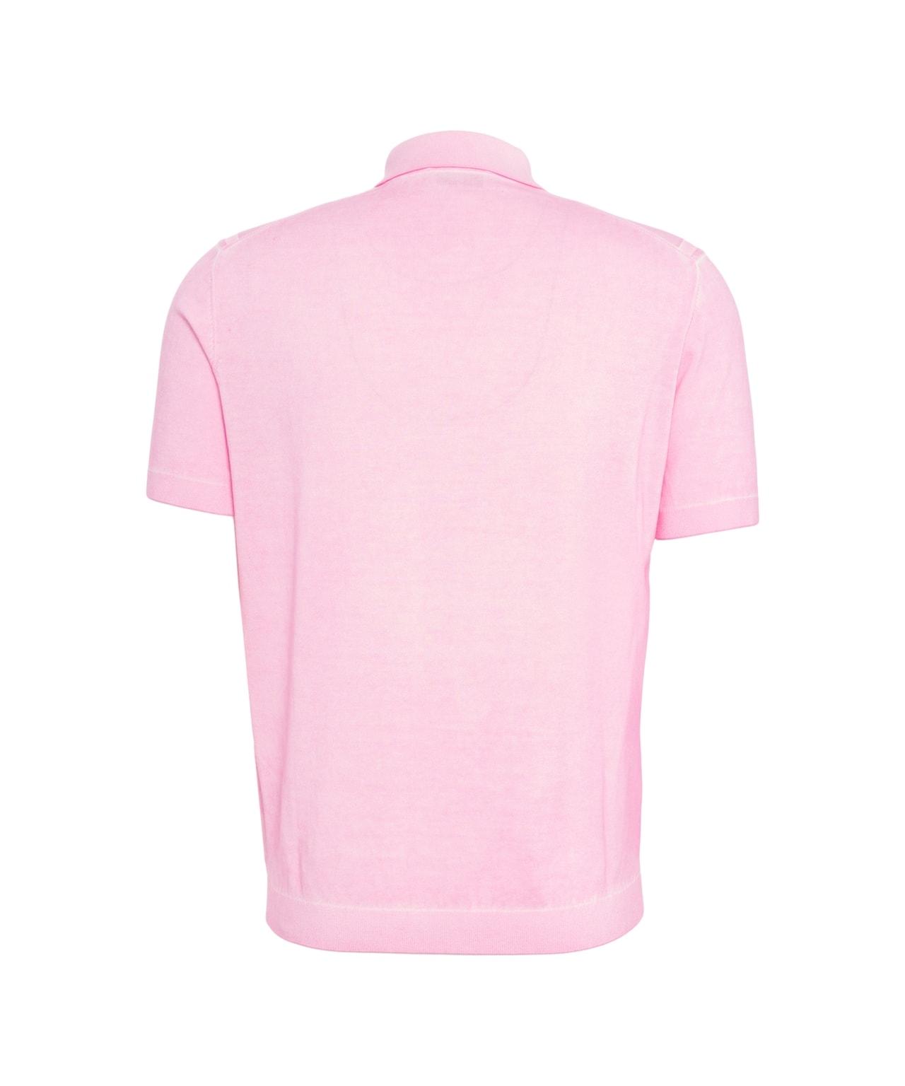 Knit polo shirt Product Image