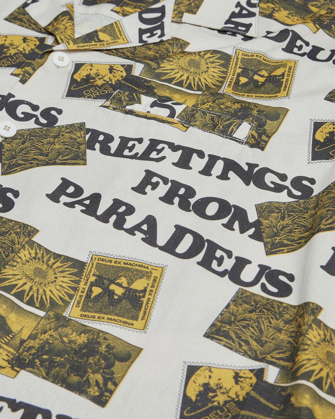 Paradeus Shirt - Dirty White Product Image