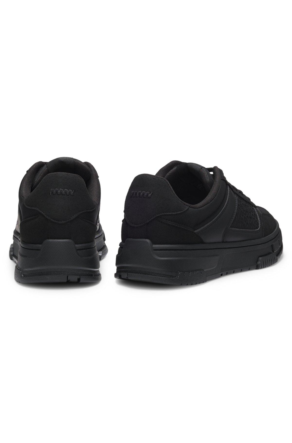 Lace-up trainers with monogram detailing Product Image