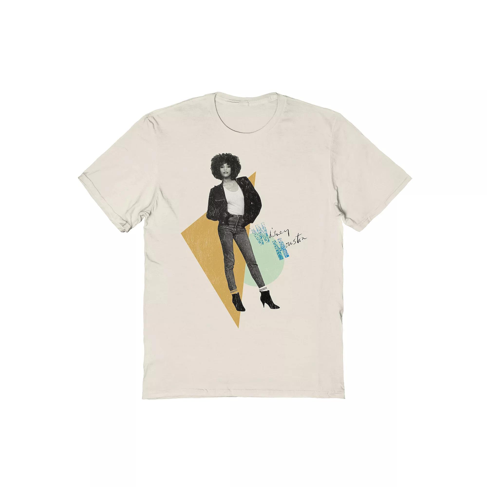 Mens Whitney Houston Graphic Tee Product Image