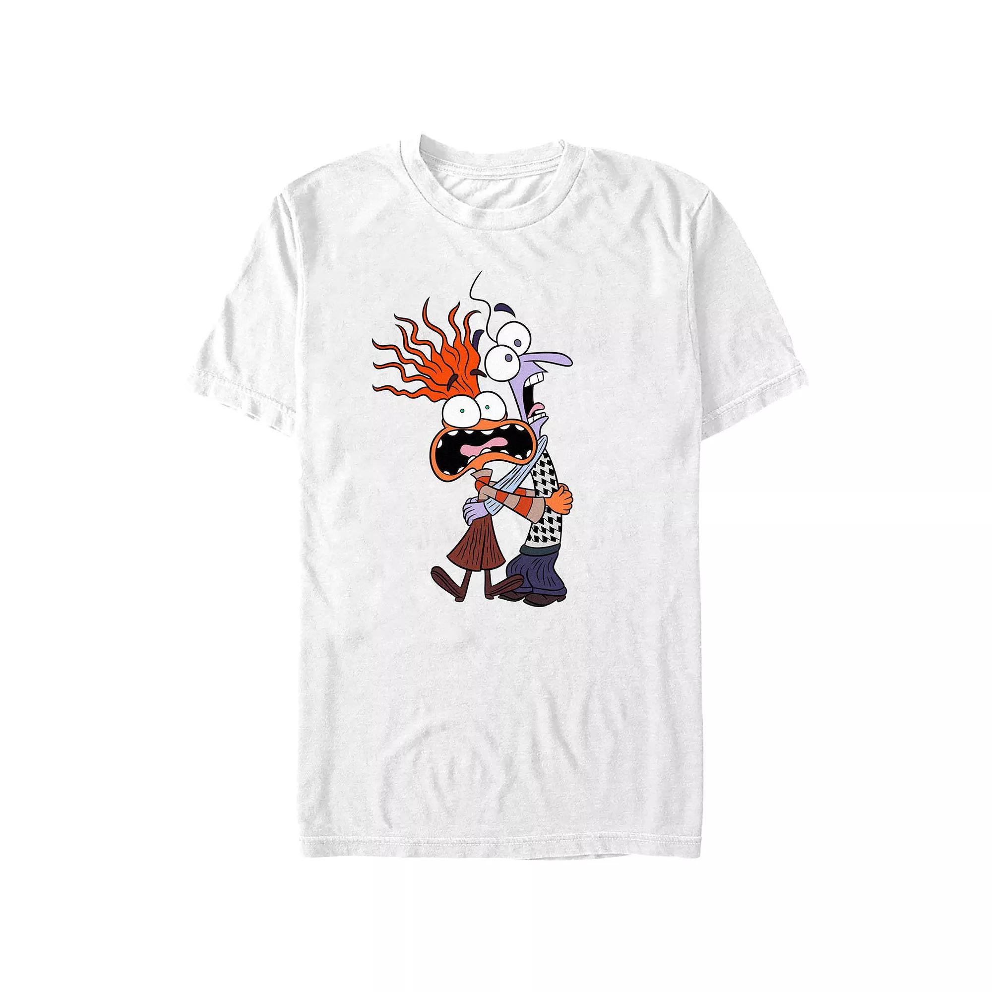 Disney's Inside Out 2 Anxiety Fear Scream Men's Graphic Tee,  Product Image