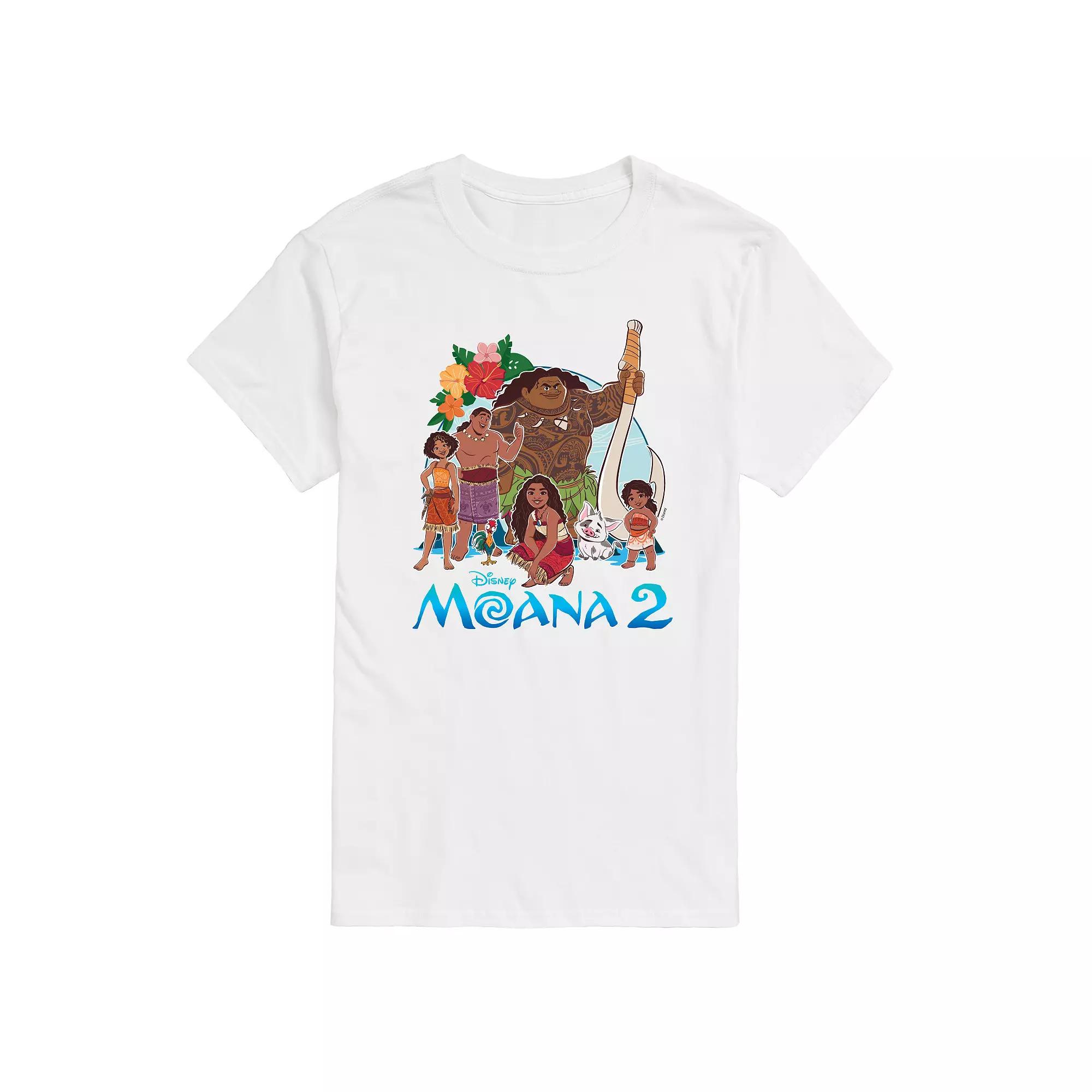 Disney's Moana 2 Big & Tall Group Graphic Tee, Men's,  Product Image