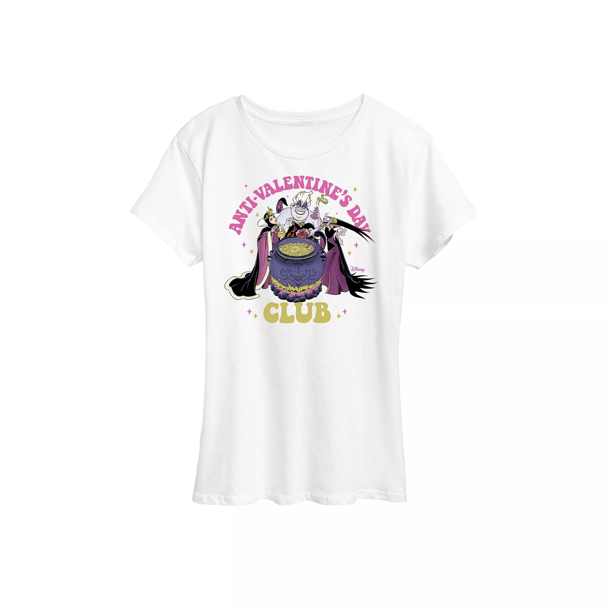 Disney's The Little Mermaid Ursula Women's Anti Valentine's Graphic Tee,  Product Image