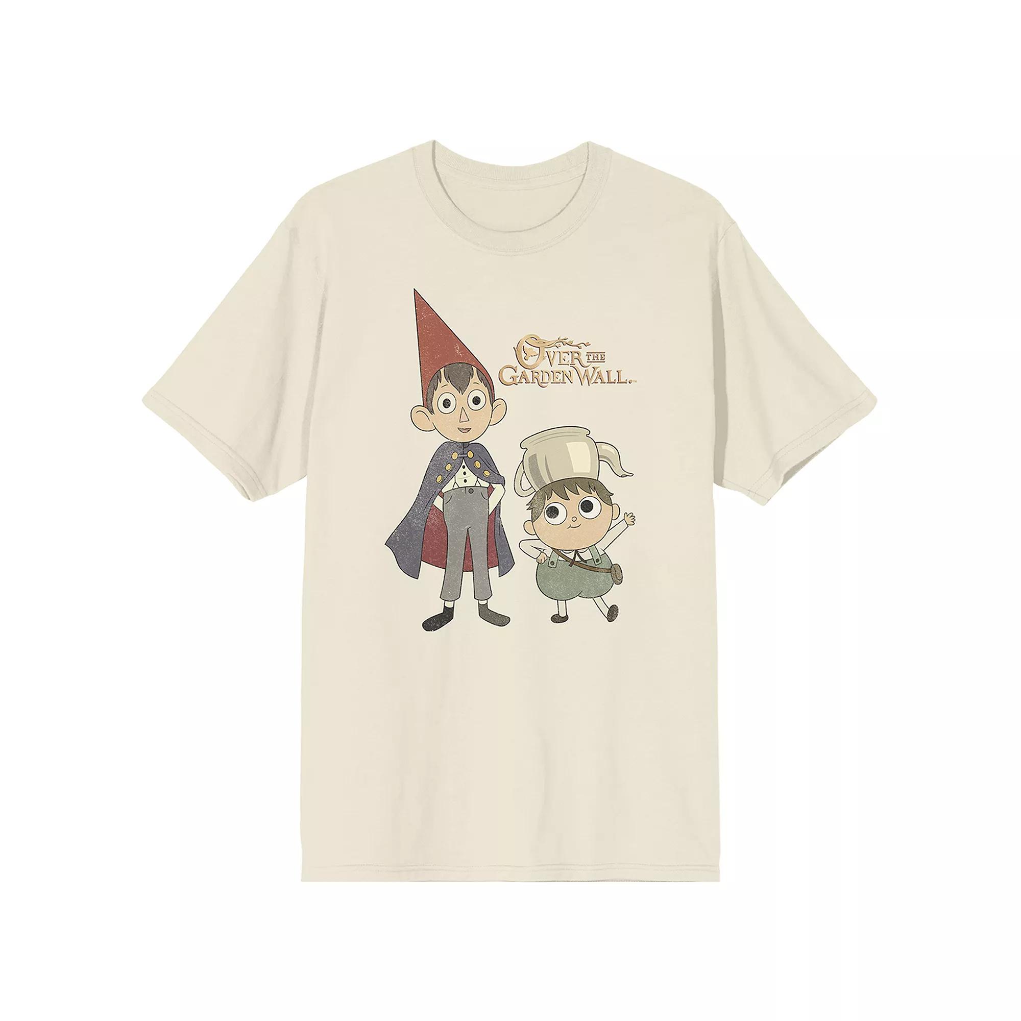Men's Over The Garden Wall Greg & Wirt Tee, Size: XXL, Off White Product Image