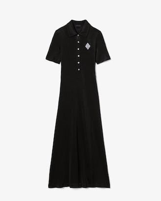 Runway Polo Collar Piqué Dress Product Image