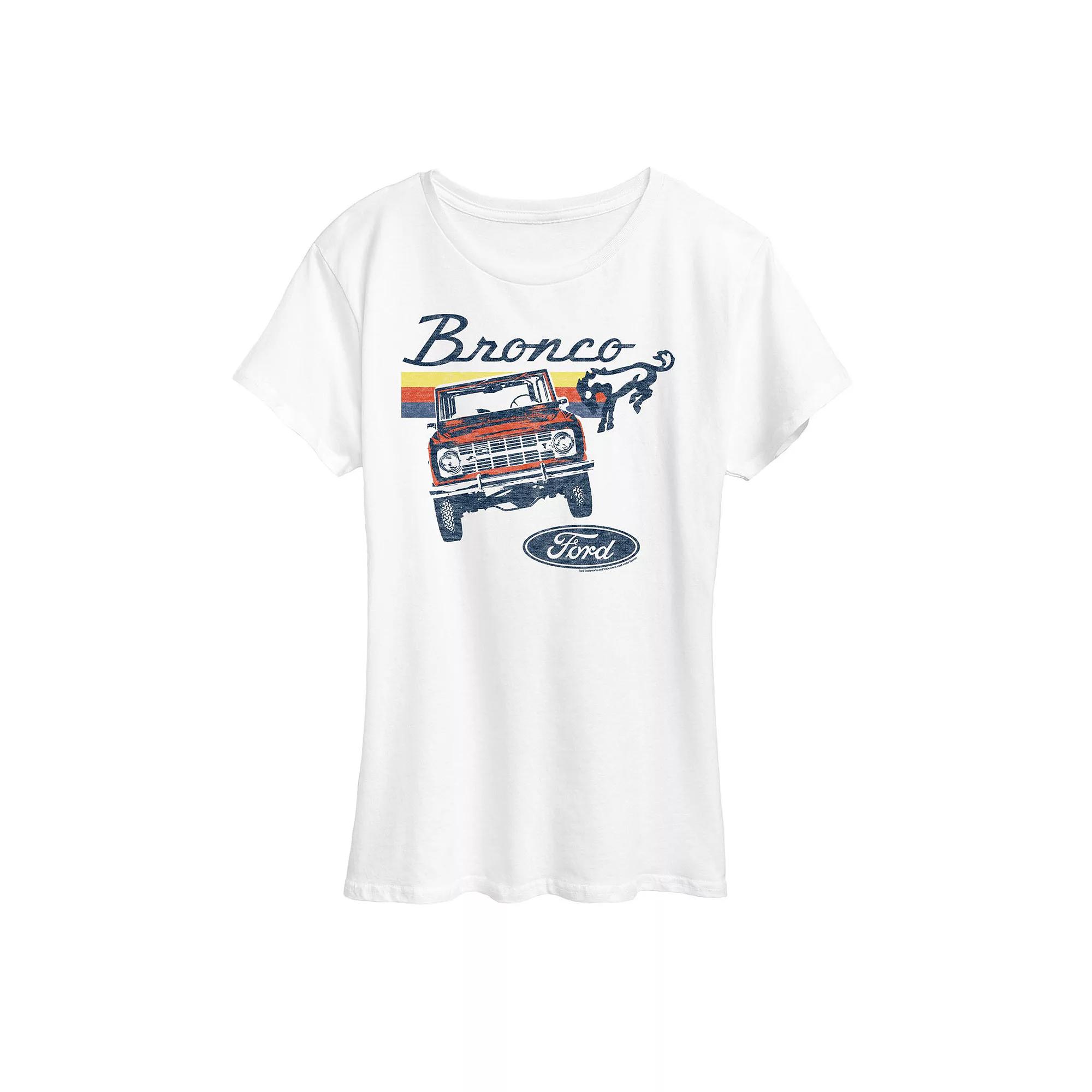 Women's Ford Bronco Stripes Graphic Tee,  Product Image