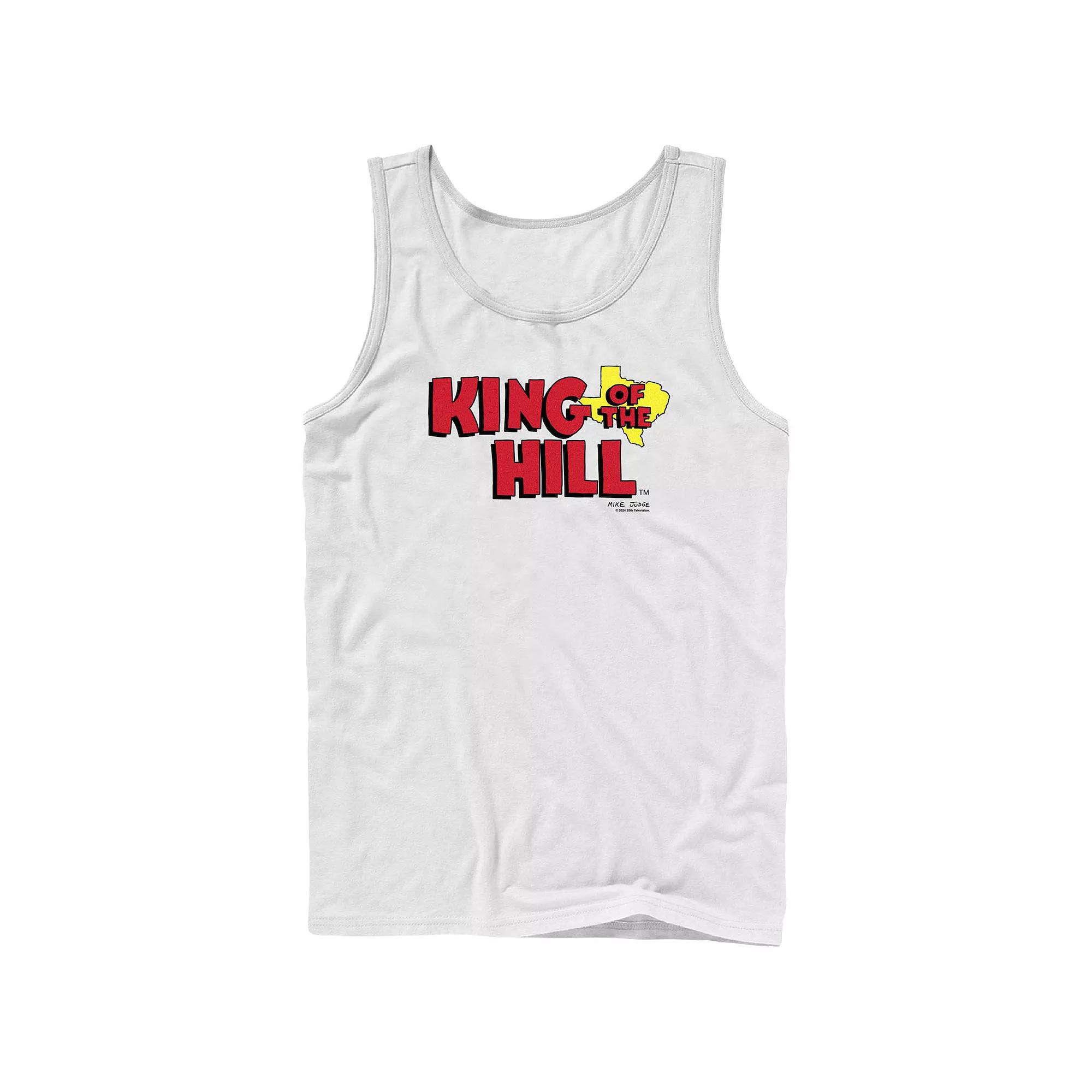 Mens King Of The Hill Title Logo Graphic Tank Product Image