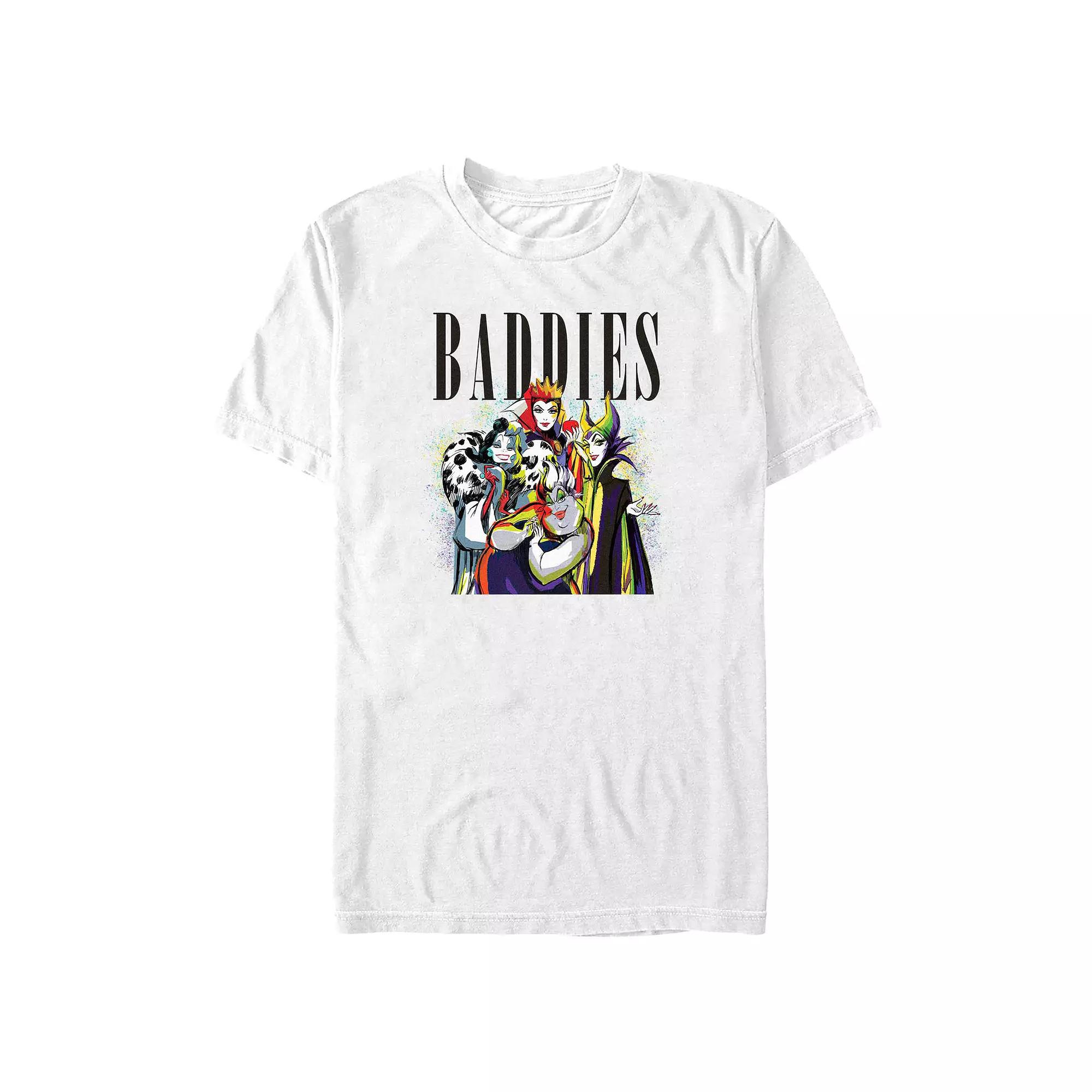 Disney's Villains Baddies Group Big & Tall Graphic Tee, Men's,  Product Image