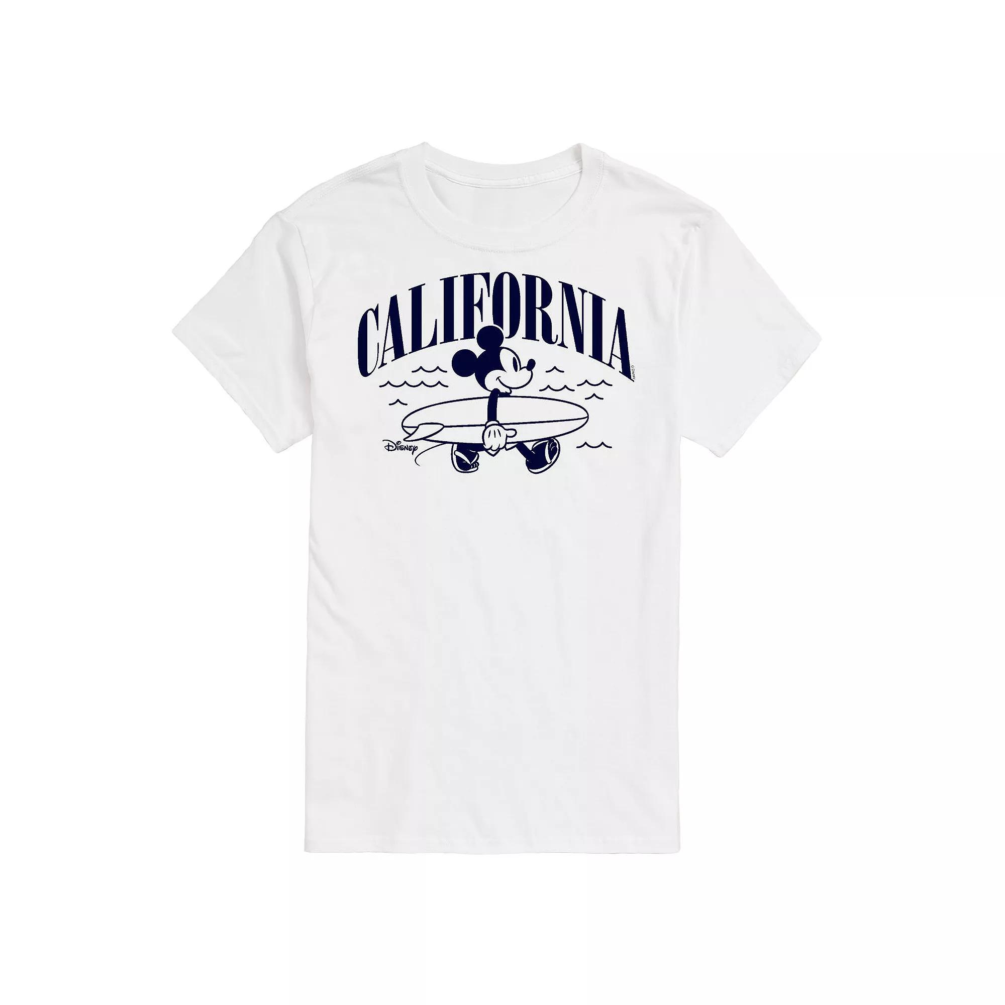 Disney's Mickey Mouse Big & Tall California Graphic Tee, Men's,  Product Image