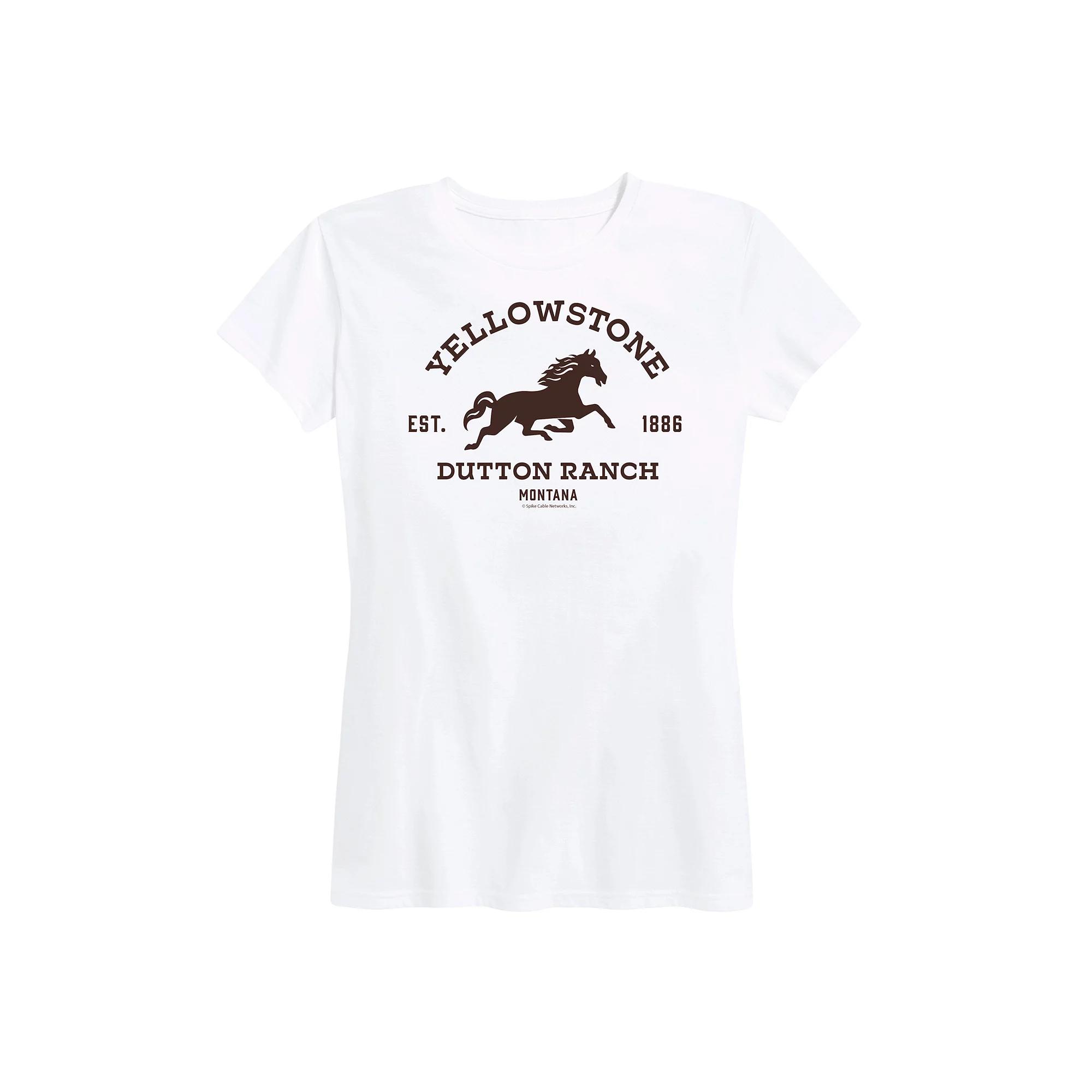 Women's Yellowstone Est. 1886 Horse Logo Graphic Tee,  Product Image
