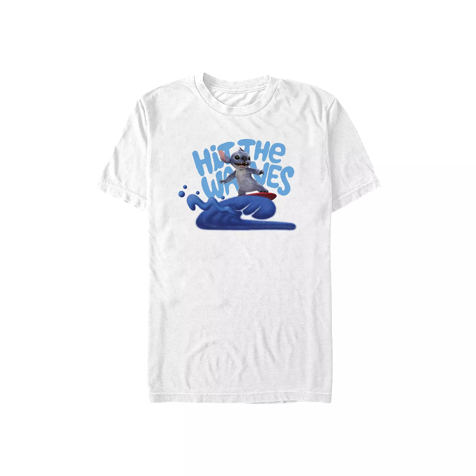 Disney's Lilo & Stitch Hit The Waves Big & Tall Graphic Tee, Men's,  Product Image