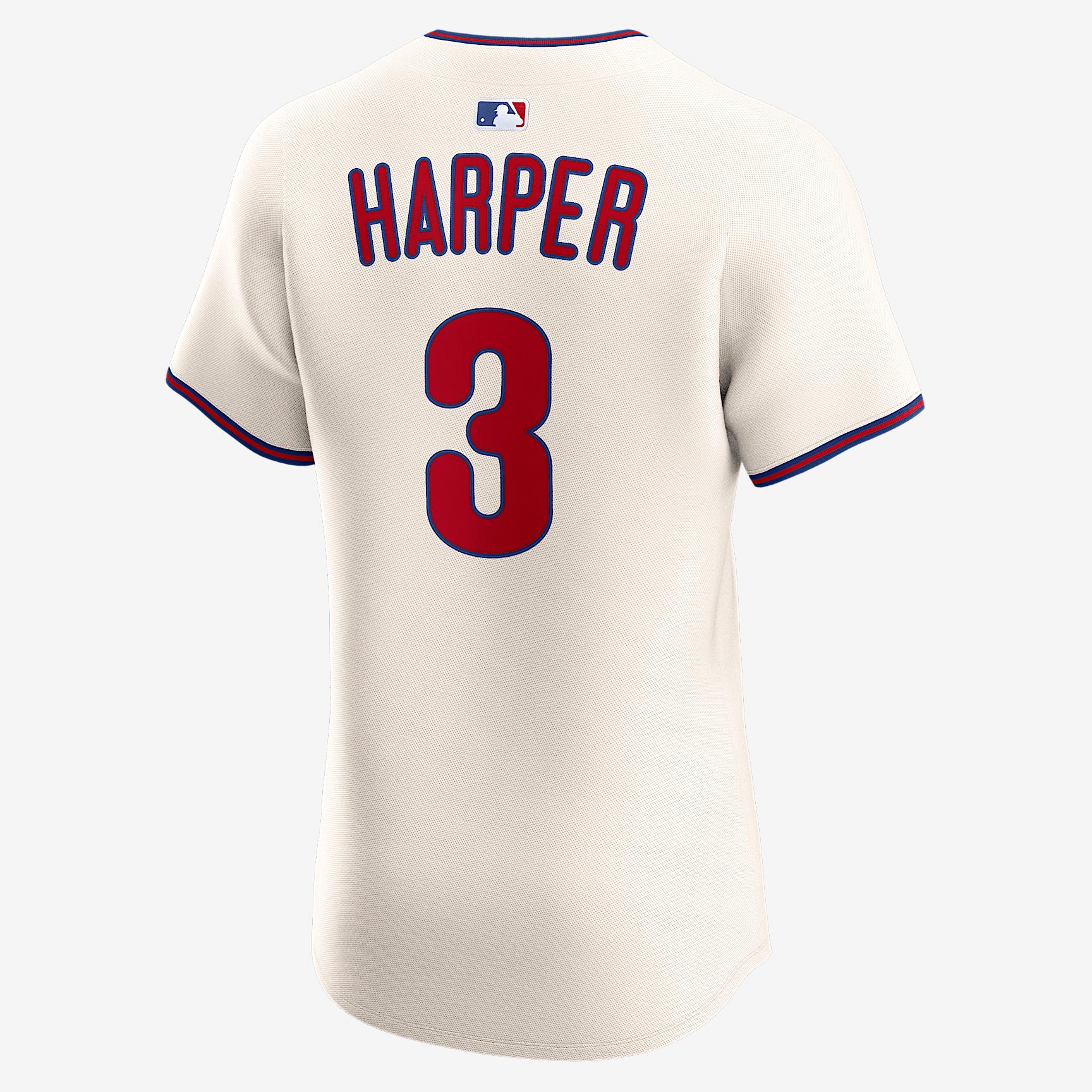 Bryce Harper Philadelphia Phillies Nike Mens Dri-FIT ADV MLB Elite Jersey | 9B1003K2PP9-CU1 Product Image