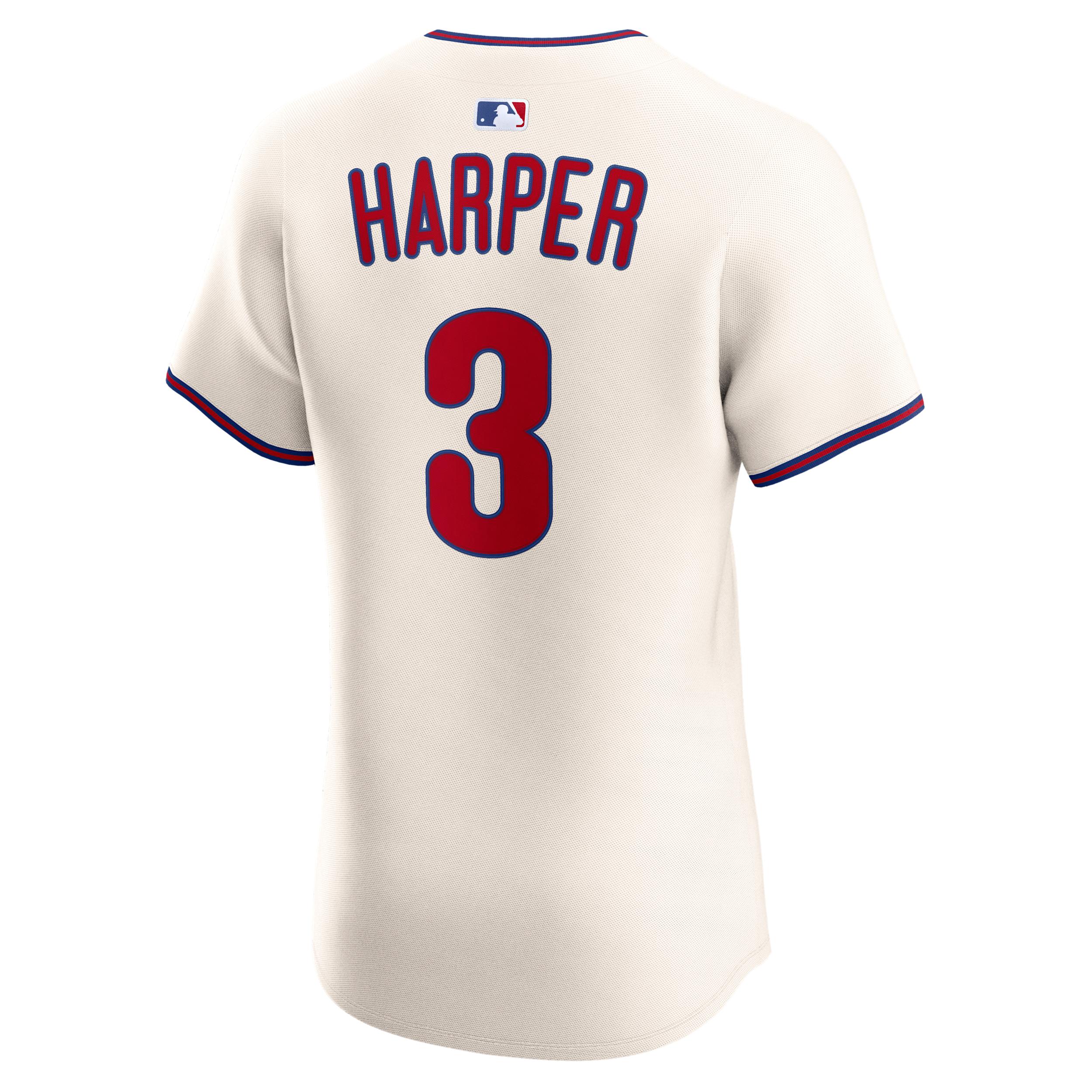 Bryce Harper Philadelphia Phillies Nike Mens Dri-FIT ADV MLB Elite Jersey | 9B1003K2PP9-CU1 Product Image