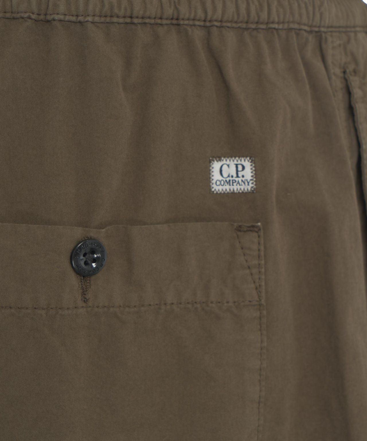 Cargo pants with logo patch Product Image