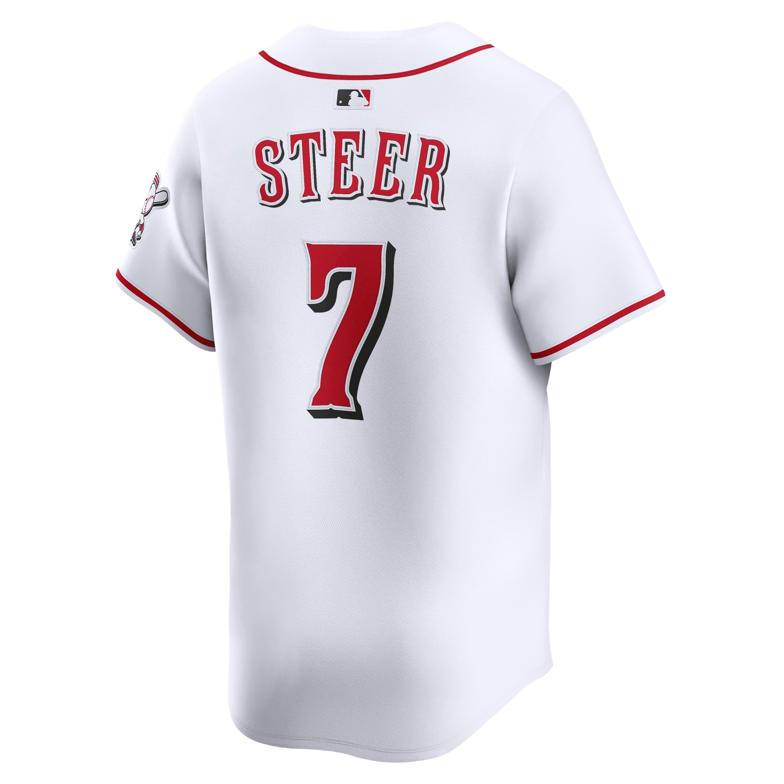 Spencer Steer Cincinnati Reds Nike Mens Dri-FIT ADV MLB Limited Jersey | LM25REHORE9-2A2 Product Image