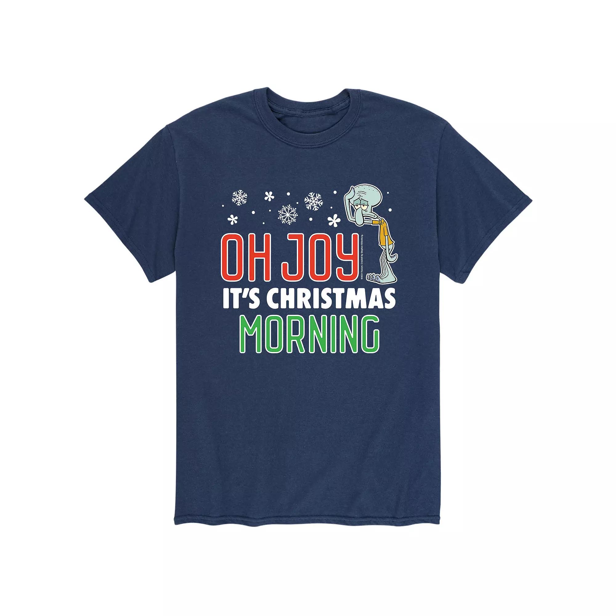 Men's SpongeBob SquarePants Squidward Joy Tee,  Product Image