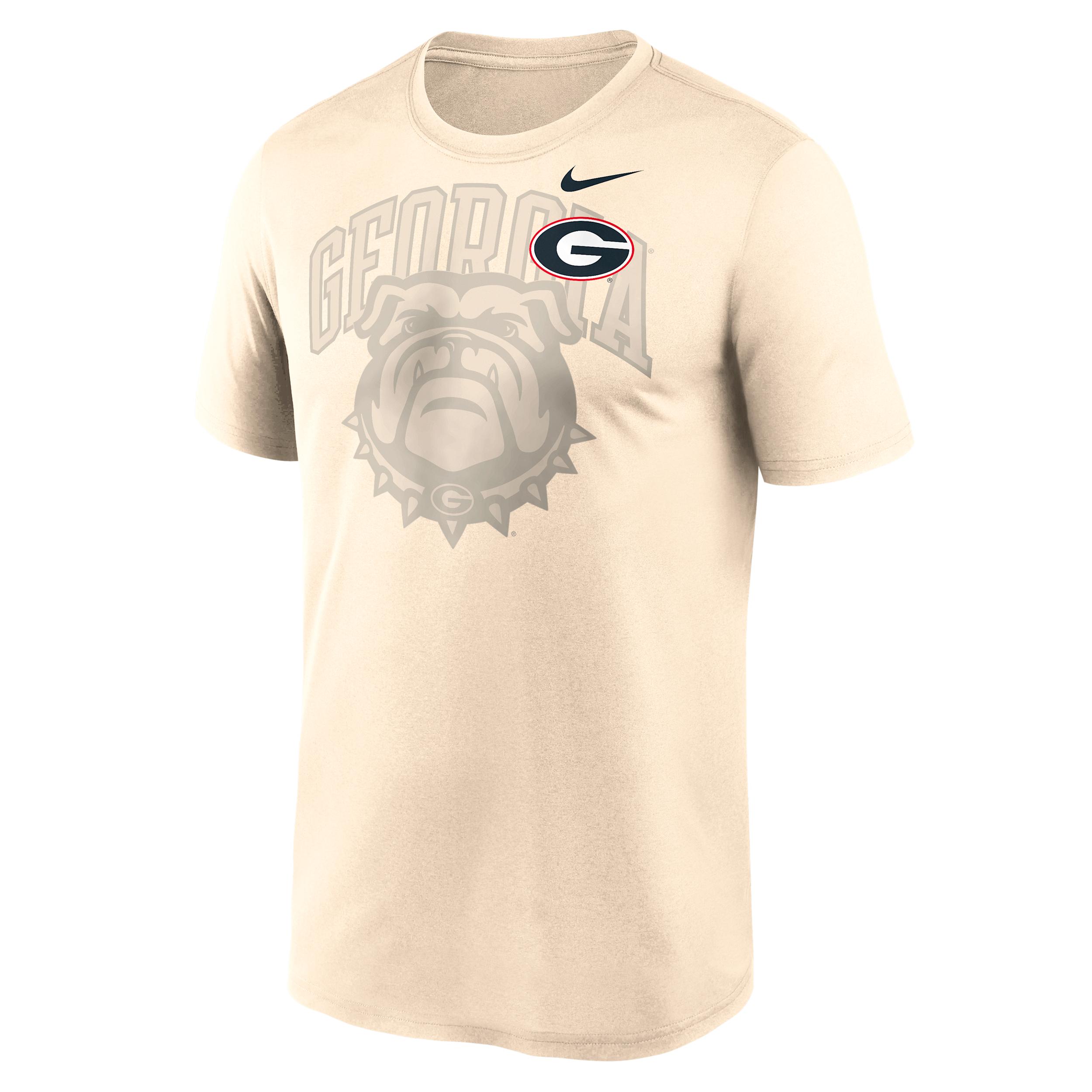 Georgia Campus Legend Shadow Logo Nike Mens Dri-FIT College T-Shirt | NKGK15ANGB-UWS Product Image