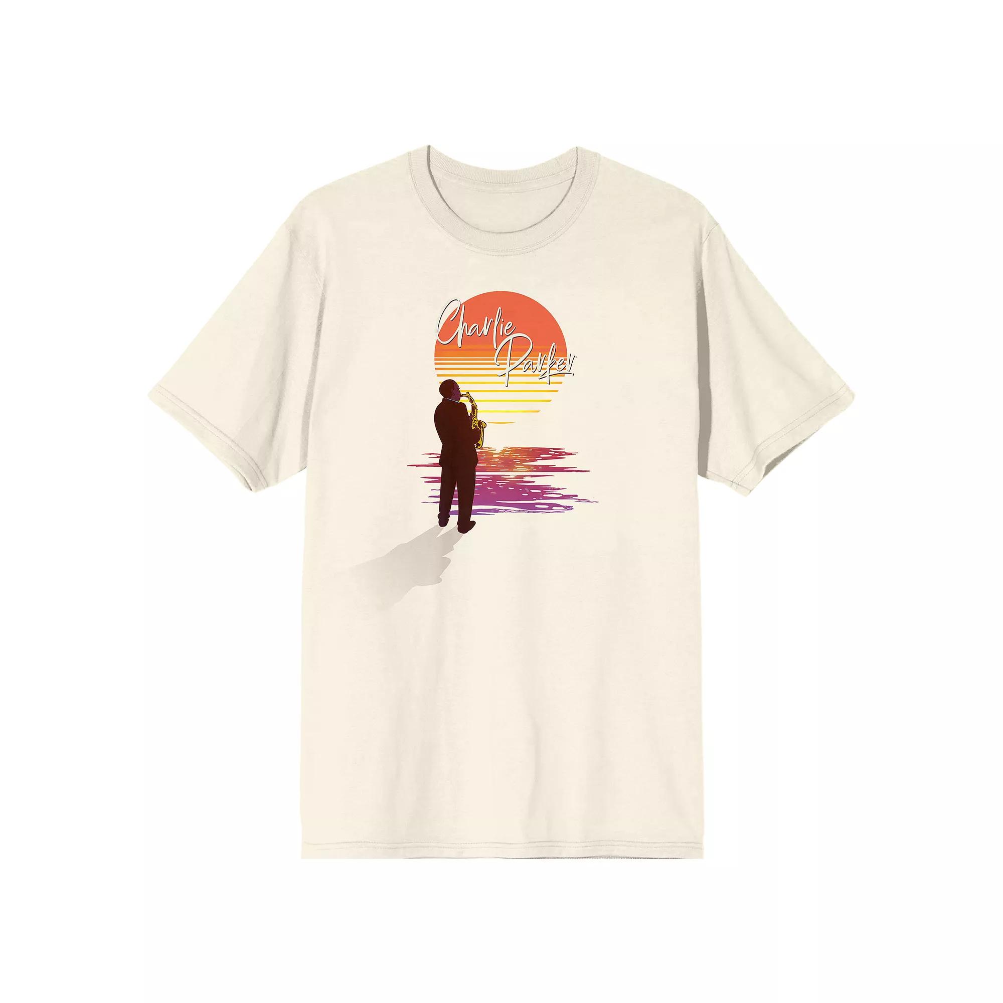 Men's Charlie Parker Saxophone Graphic Tee,  Product Image