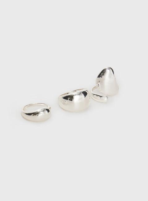 Elettra Ring Pack Silver Product Image