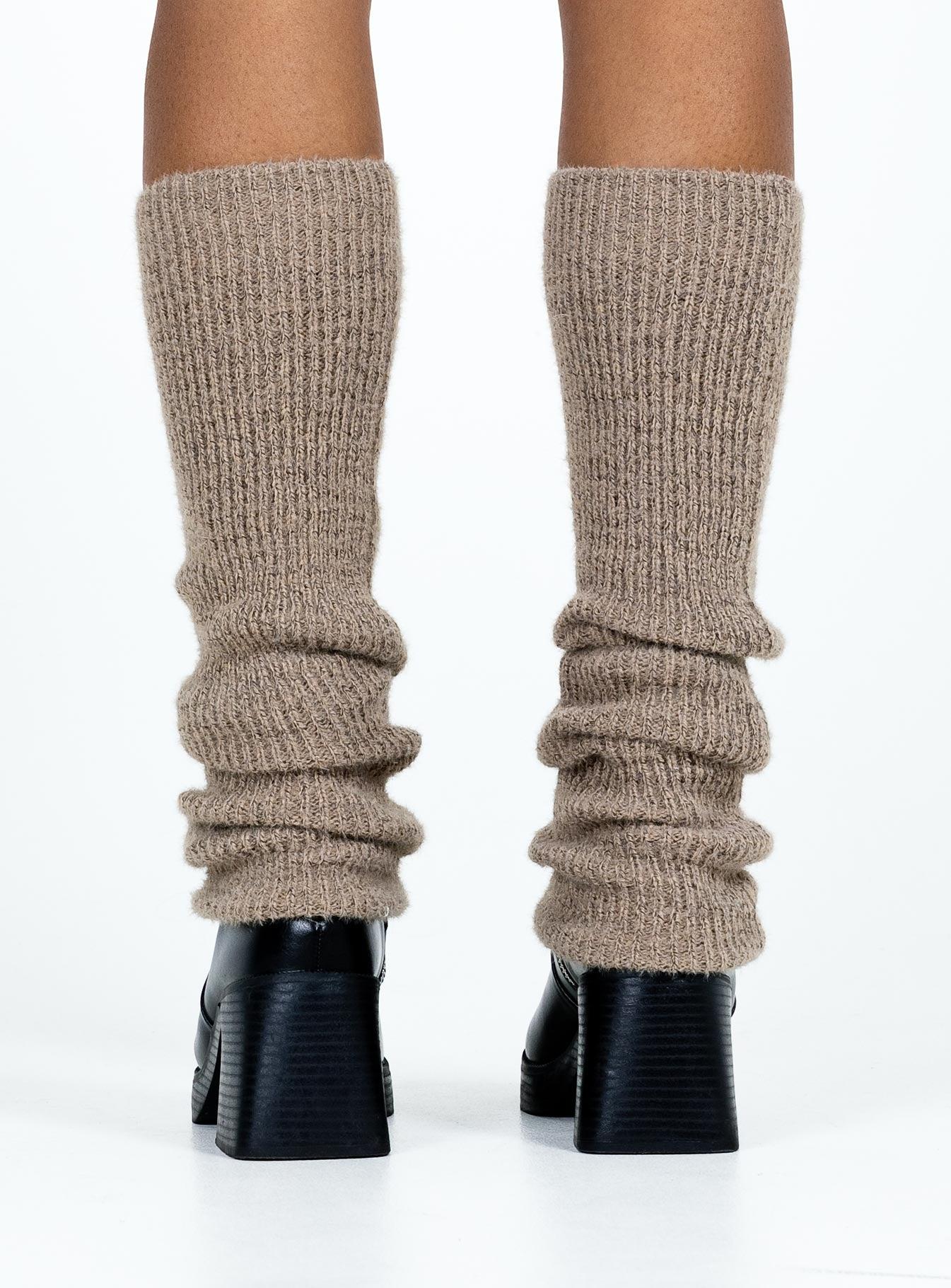 Erekson Leg Warmers Brown Product Image