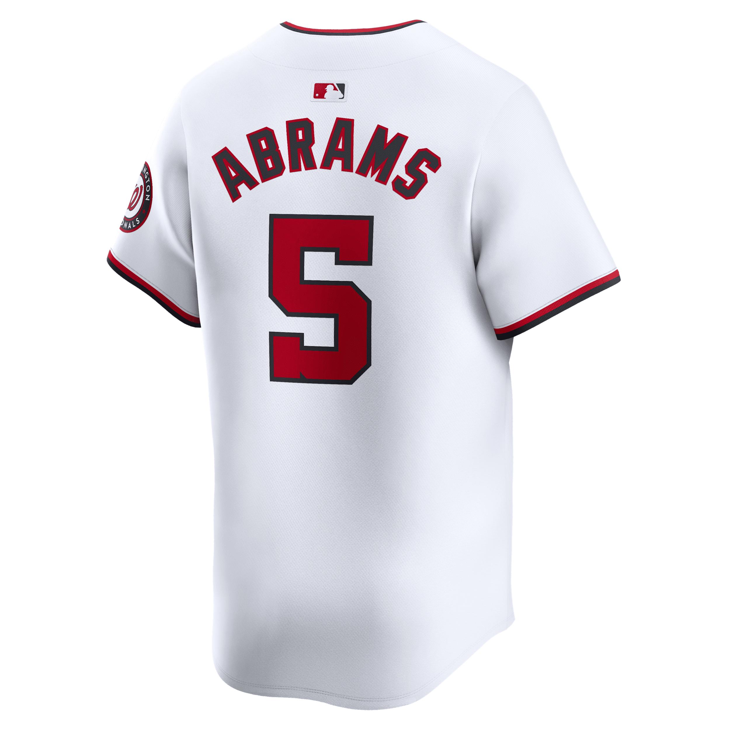 CJ Abrams Washington Nationals Nike Mens Dri-FIT ADV MLB Limited Jersey | T7LMWTHOWT9-00B Product Image
