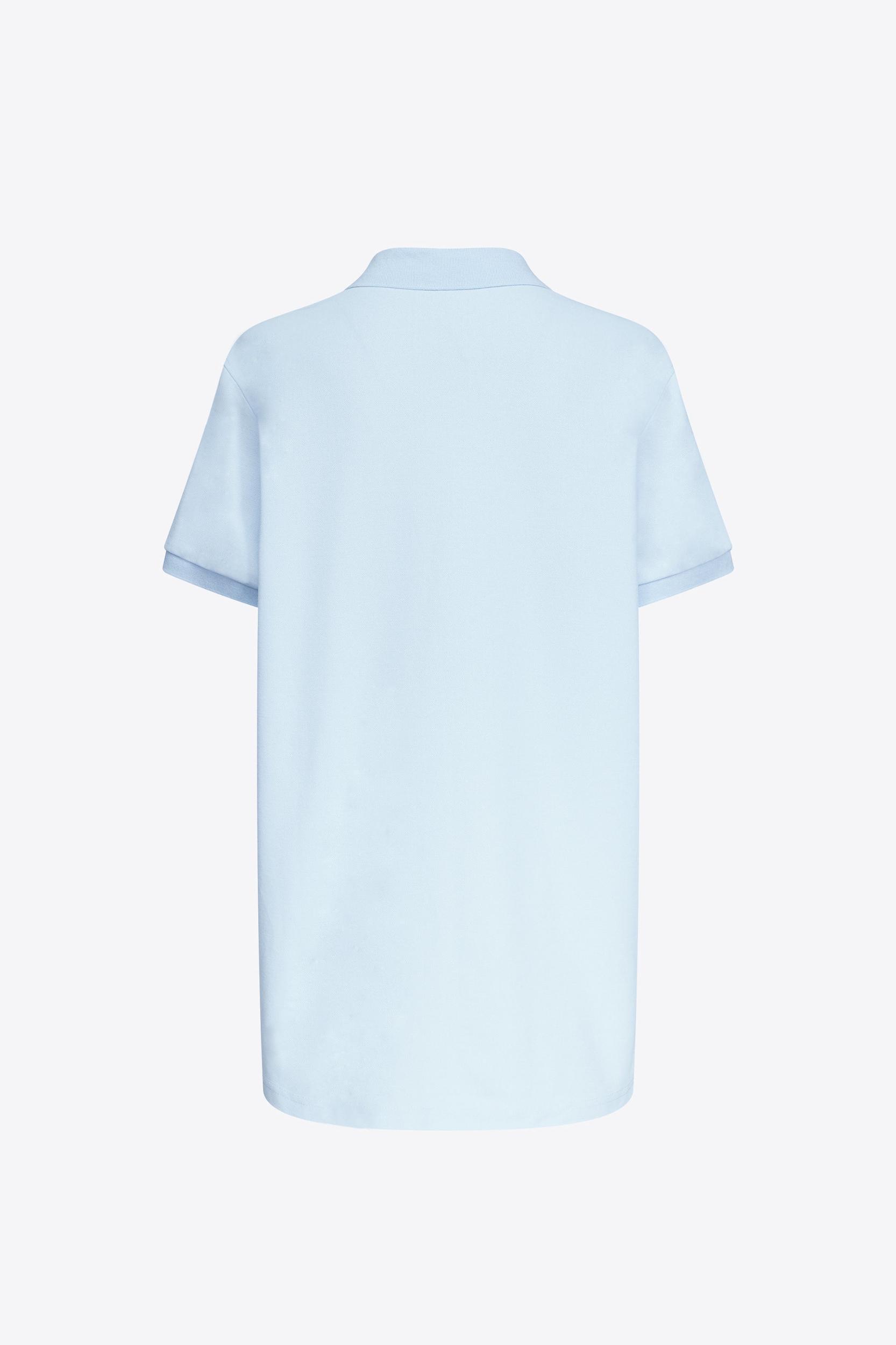 Crystal Heart Cutout Polo Dress Product Image