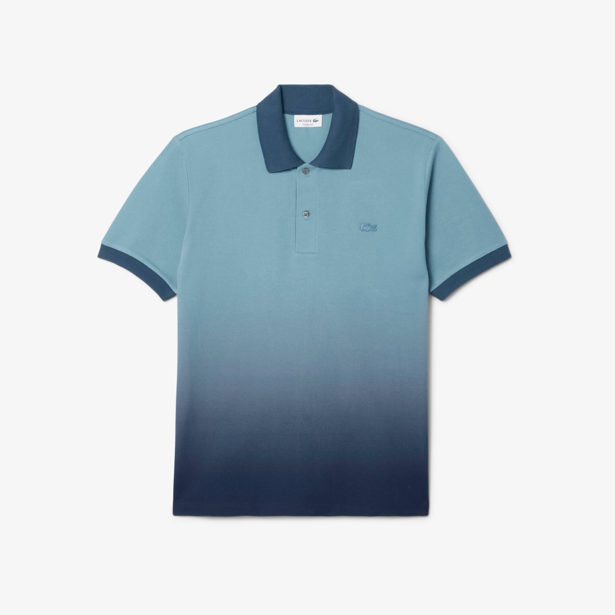 Classic Fit Ombré Print L.12.12 Polo Shirt Product Image