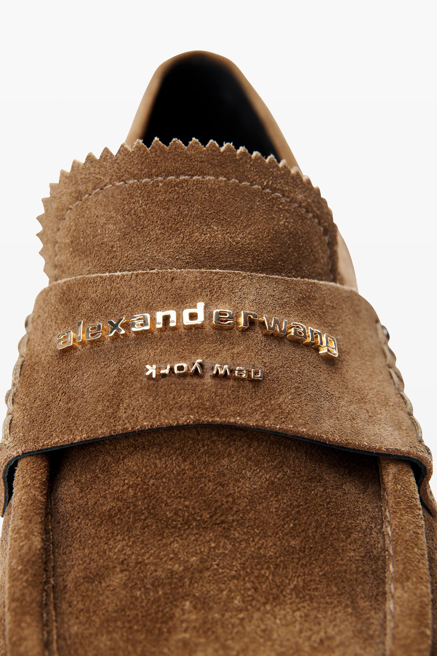 Brown Suede Carter Loafers Product Image