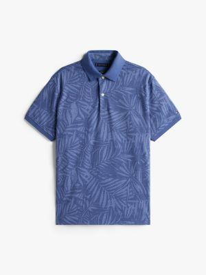 Regular Fit Palm Print Polo Product Image