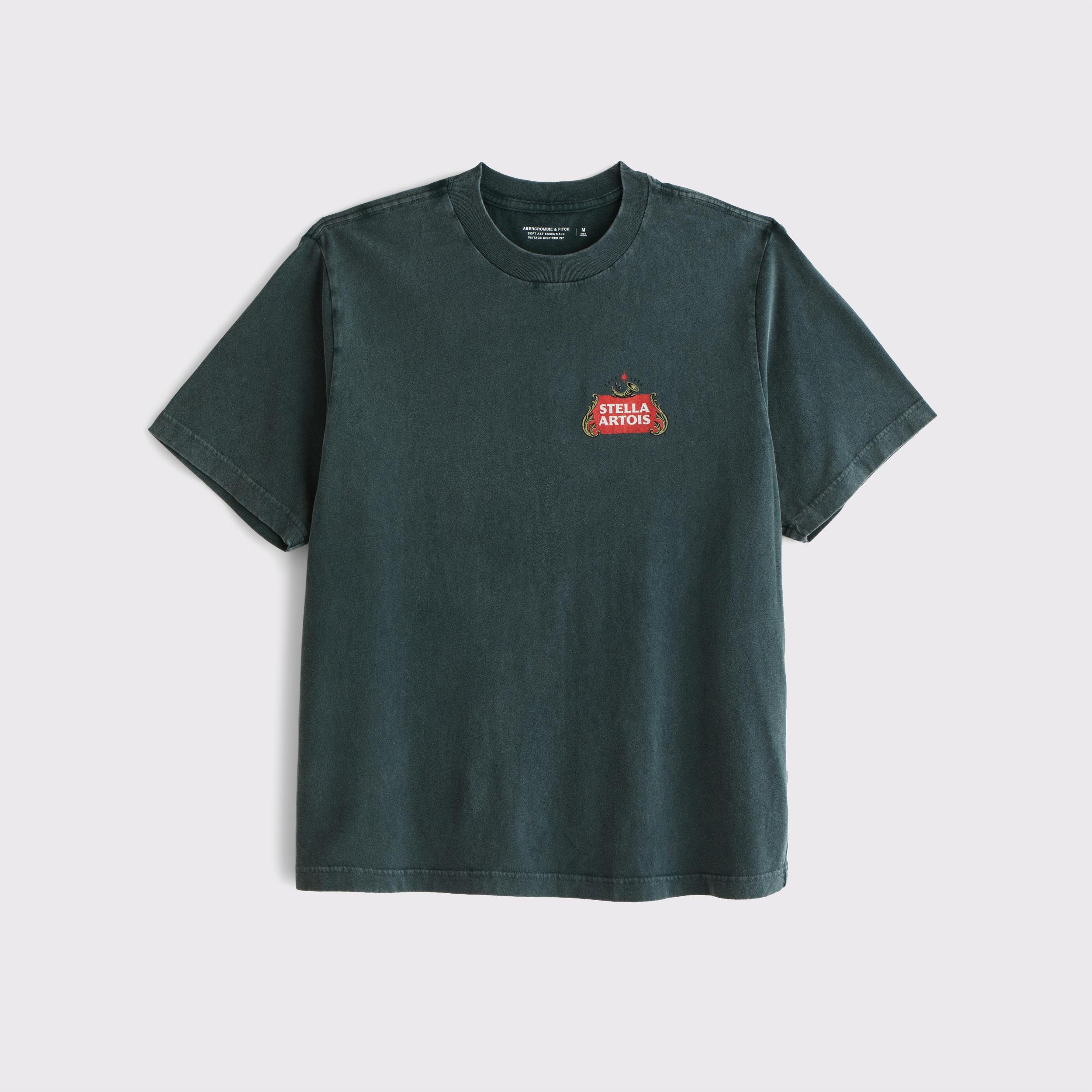 Pabst Blue Ribbon Vintage-Inspired Graphic Tee Product Image