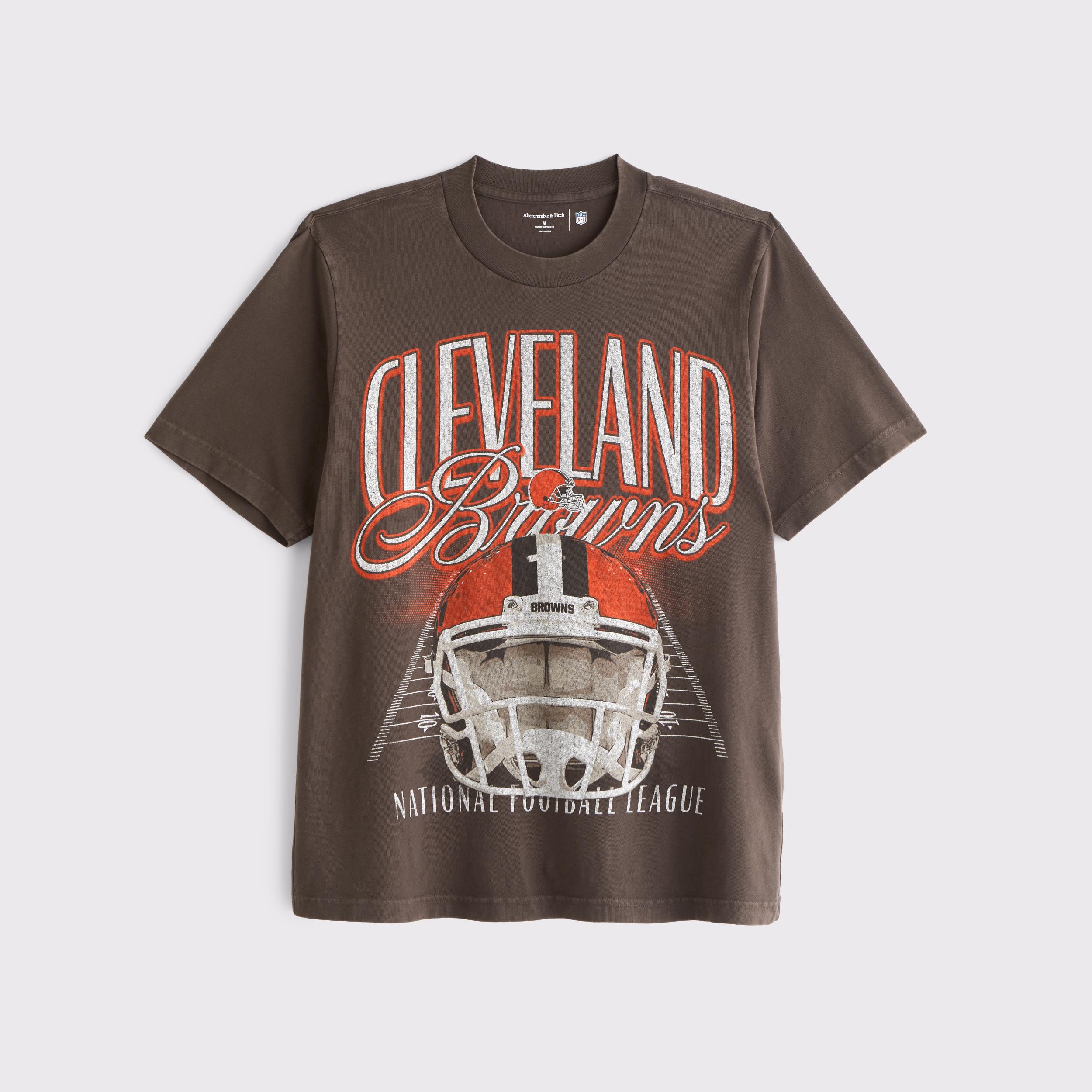 Cleveland Browns Vintage-Inspired Graphic Tee Product Image