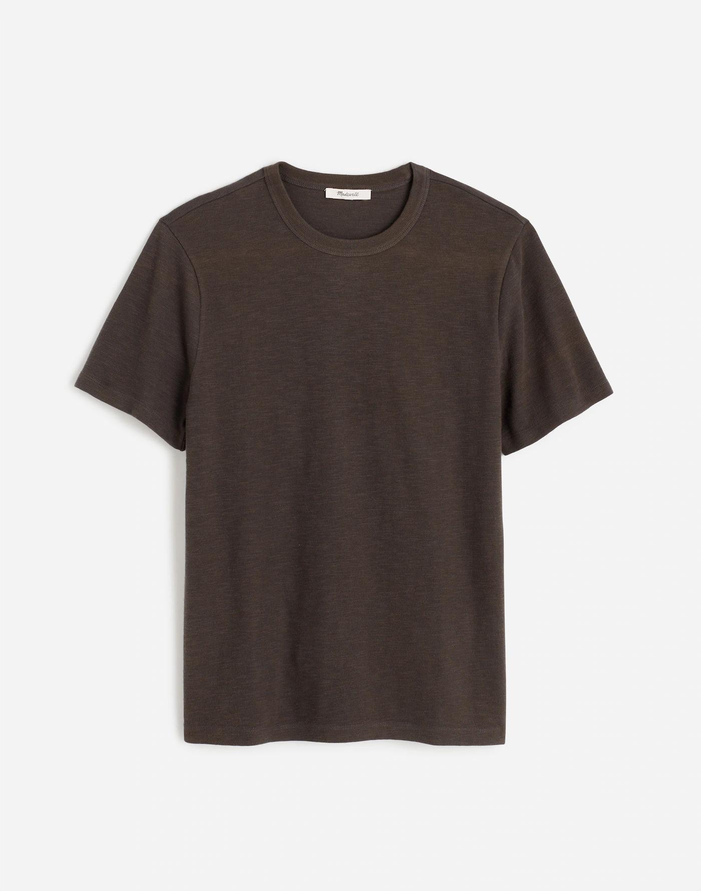 Heavyweight Slub Cotton Tee Product Image
